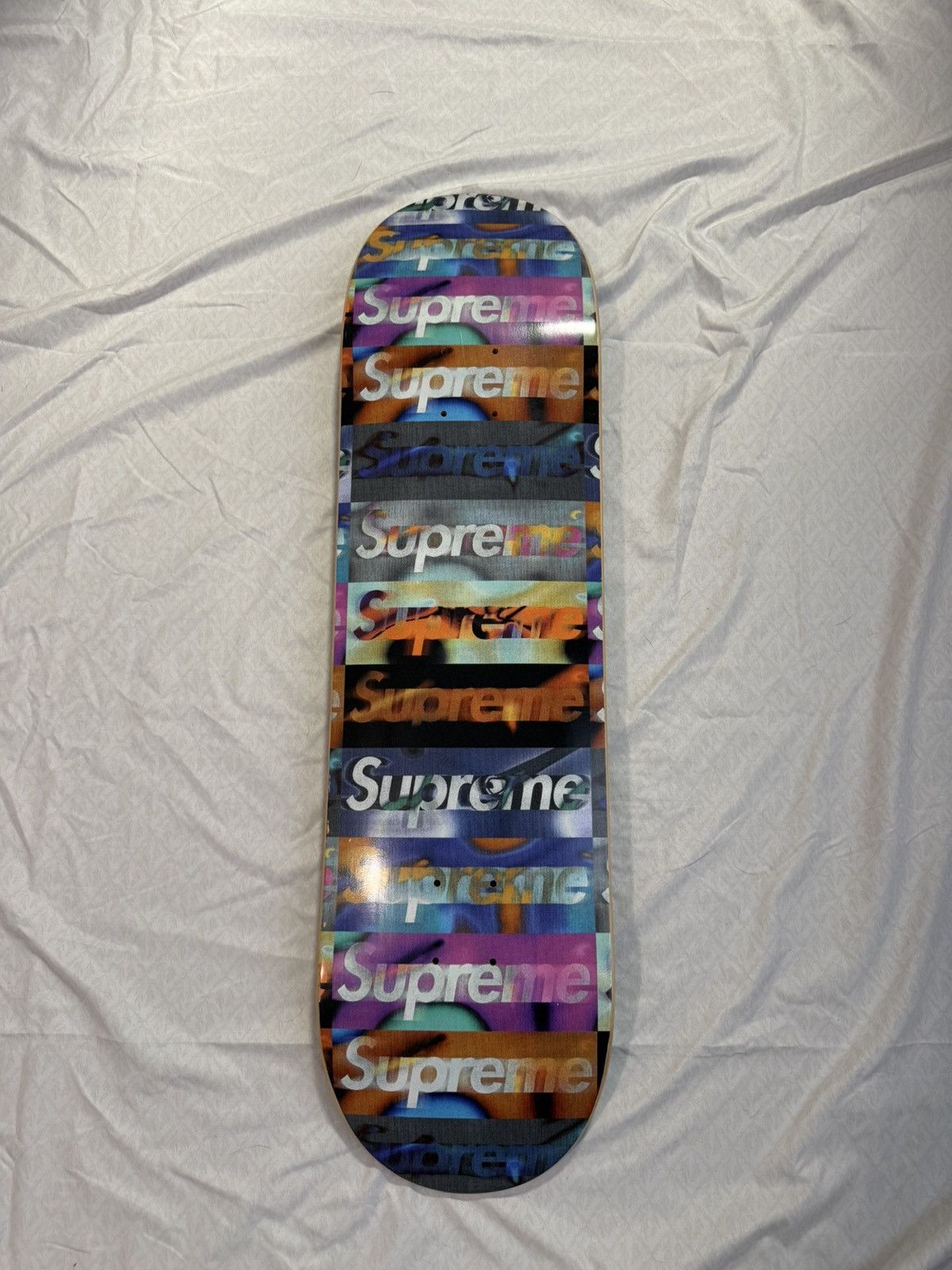 Supreme Distorted Logo Skateboard デッキ supreme スケボー Supreme