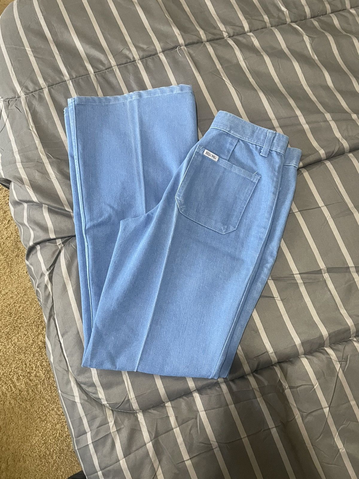 Japanese Brand × Vintage Bell one flared front pocket pants Size US 30 / EU 46 - 2 Thumbnail