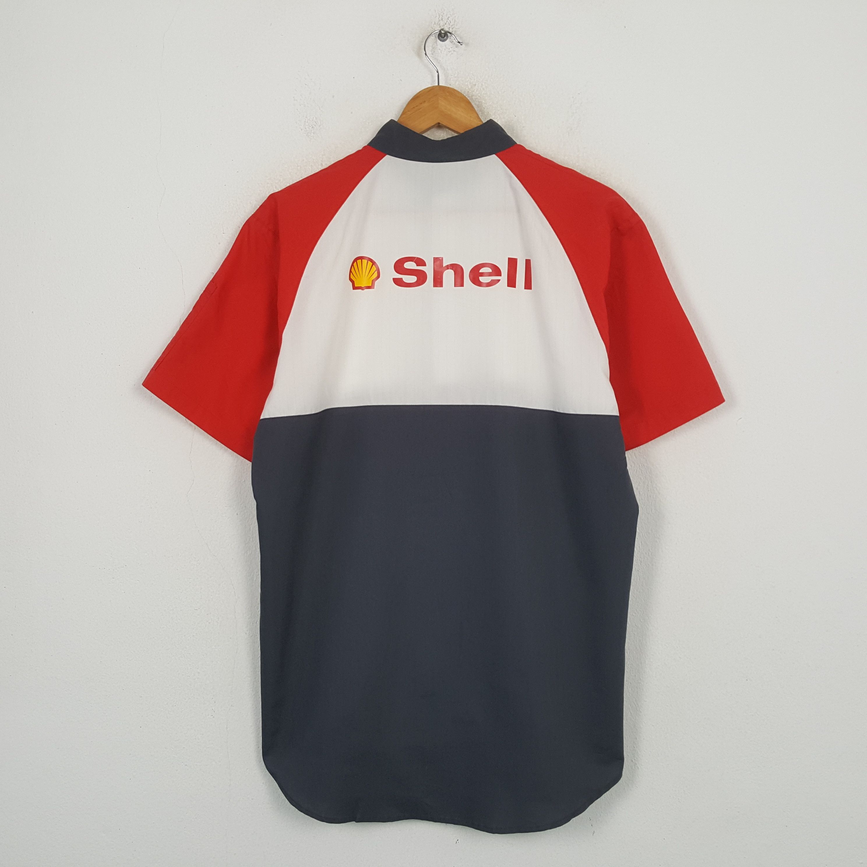 Vintage Vintage Shell Ferrari Formula One Shirt C301N65 Size US M / EU 48-50 / 2 - 1 Thumbnail