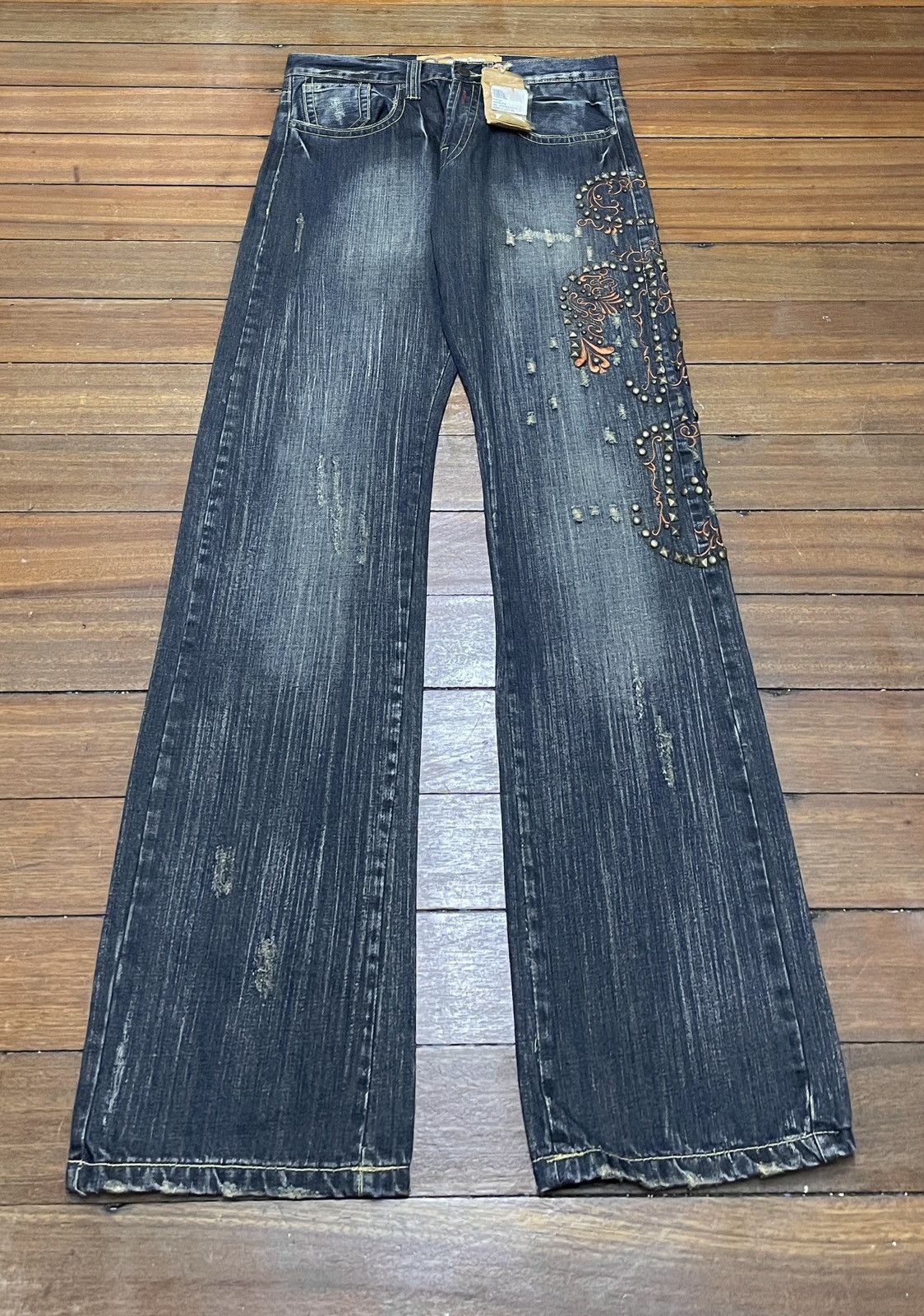 Japanese Brand × Le Grande Bleu (L.G.B.) × Vintage Very Rare Vintage Japanese Brand Sorbino Jeans 1990s Size US 34 / EU 50 - 1 Thumbnail