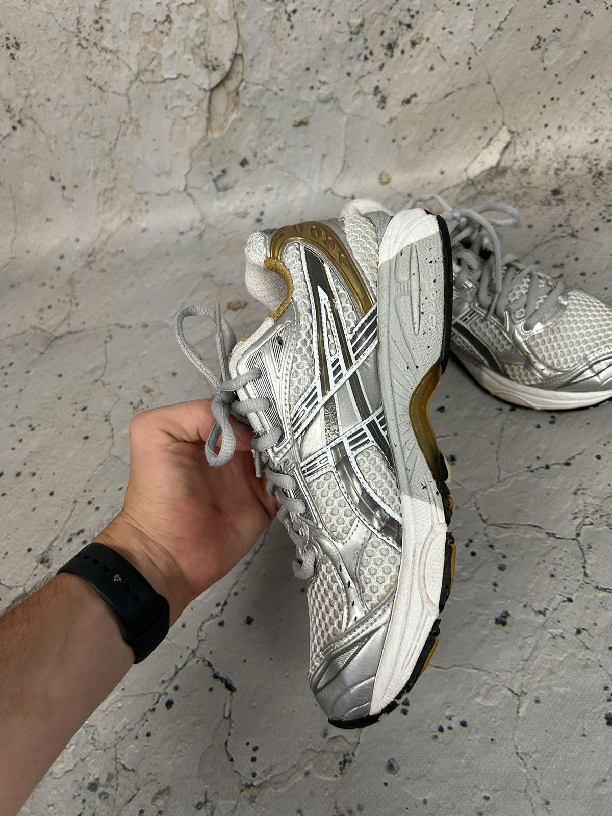 Asics Vintage Asics Sneakers Low Running Gorpcore Drill Rare Size US 8 / EU 41 - 4 Thumbnail