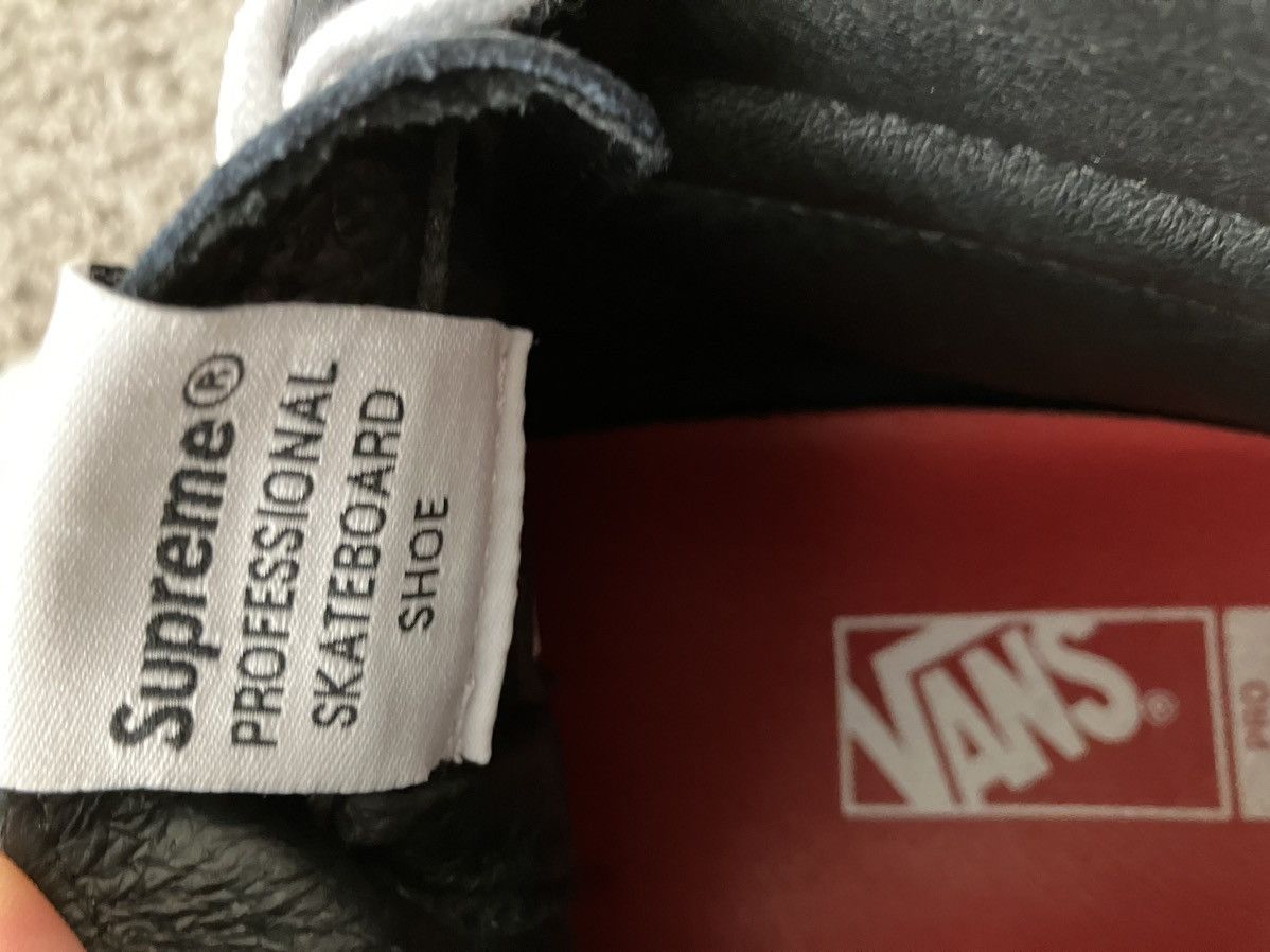Supreme × Vans Vans Sk8-Hi Size US 11 / EU 44 - 4 Thumbnail