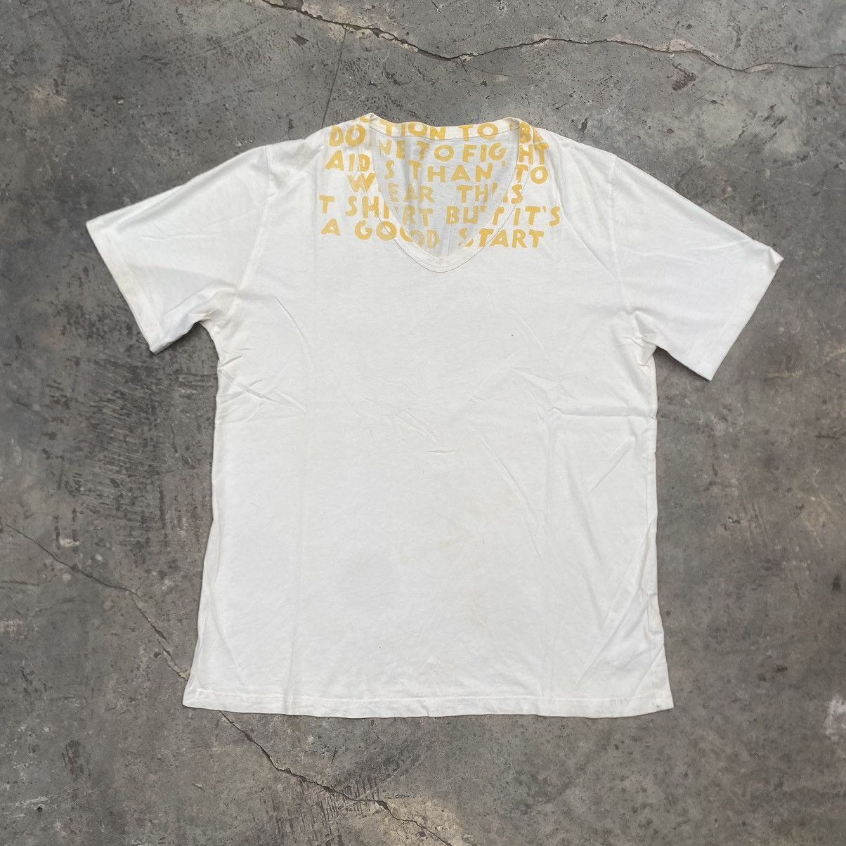 Maison Margiela Margiela Aids Tshirt Size US M / EU 48-50 / 2 - 1 Thumbnail