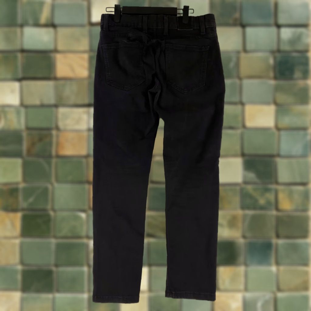Vintage Mugsy PMT Clutch Black Stretchy Jeans Mens 31x29 Inseam 29 30x30 Regular Straight Black Mens Size US 31 - 1 Thumbnail