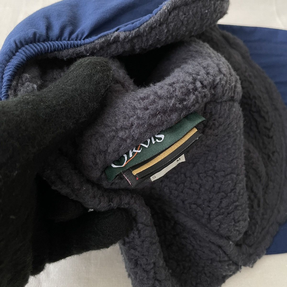 Orvis Vintage Orvis USA Ear Muffs Hat Long Bill Cap Size ONE SIZE - 4 Thumbnail