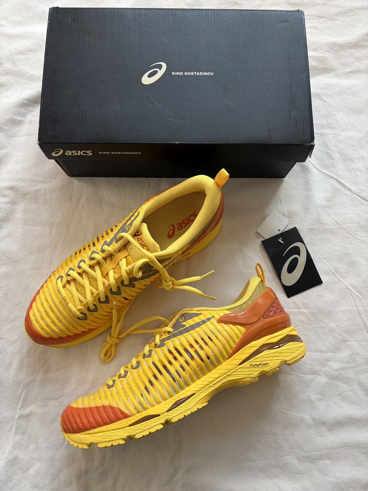 Asics x Kiko Kostadinov Gel-Delva 1 Yellow