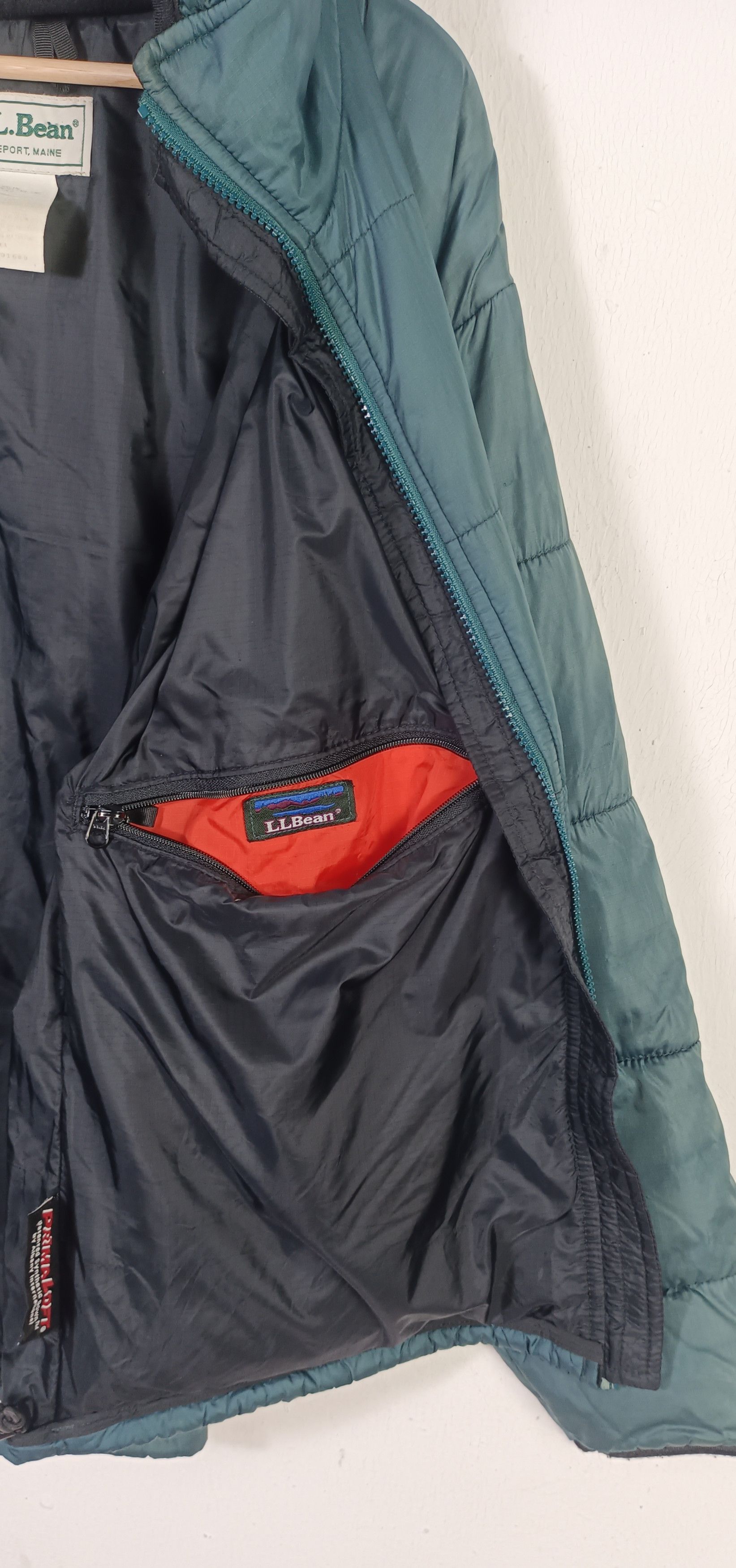 Vintage 80s🔥 LL Bean Primaloft Parka Puffer Hoodie Jacket
