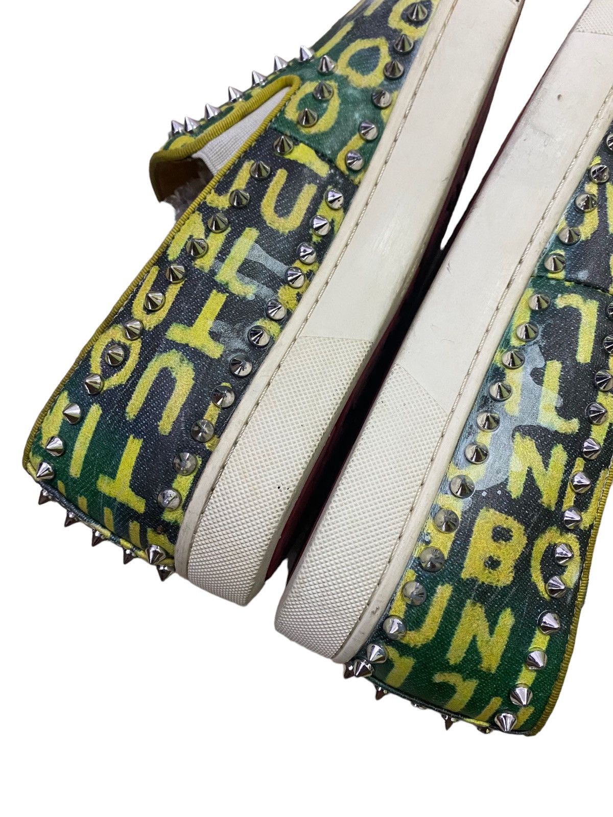 Christian Louboutin Christian Louboutin Studs Slip On Sneaker Size US 8 / EU 41 - 6 Thumbnail