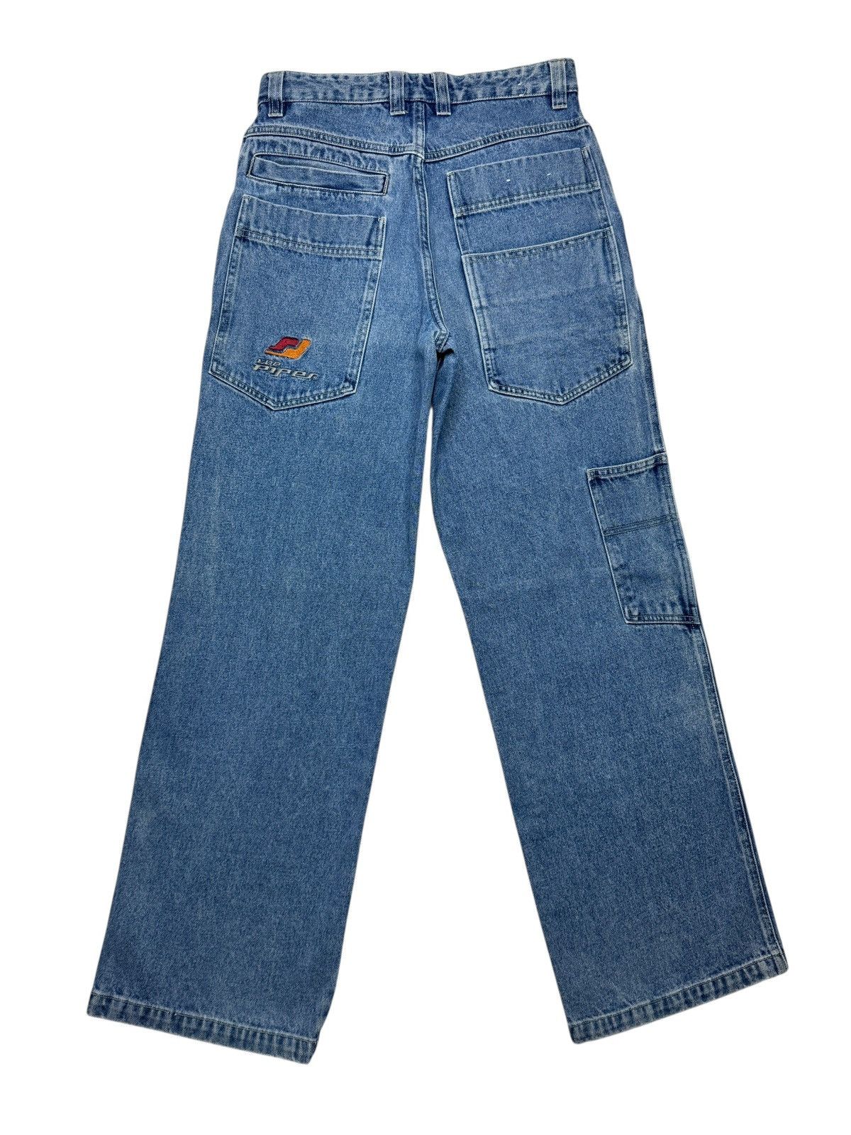Lee Vintage Y2K Lee Pipes Baggy Jeans Size US 30 / EU 46 - 2 Thumbnail