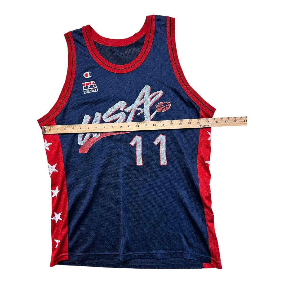 Champion Karl Malone #11 Team USA Size US M / EU 48-50 / 2 - 3 Thumbnail
