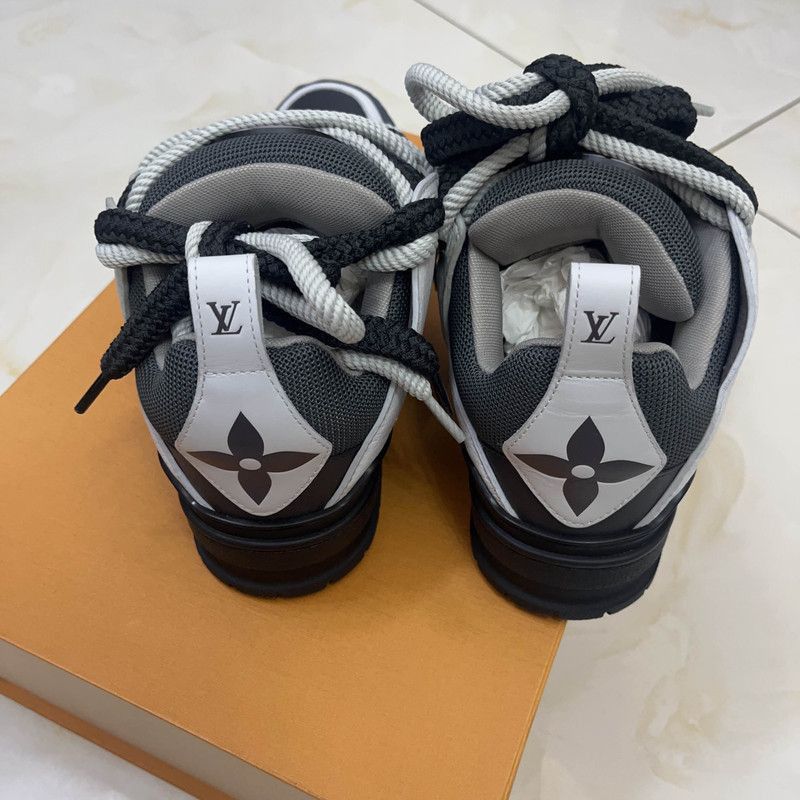 Louis Vuitton Louis Vuitton Skate Leather Low-Top Sneakers -2508 Size US 6.5 / EU 39-40 - 3 Thumbnail