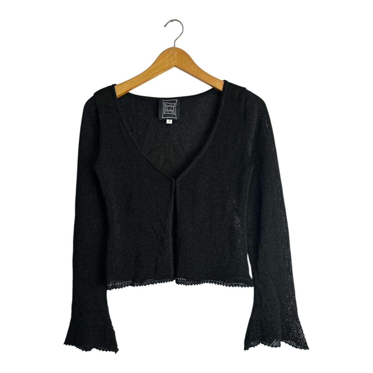 Issey Miyake CROPPED JAPANESE UNDEFINED SHIRT FLARED SLEEVE ISSEY STYLE Size S / US 4 / IT 40 - 1 Thumbnail
