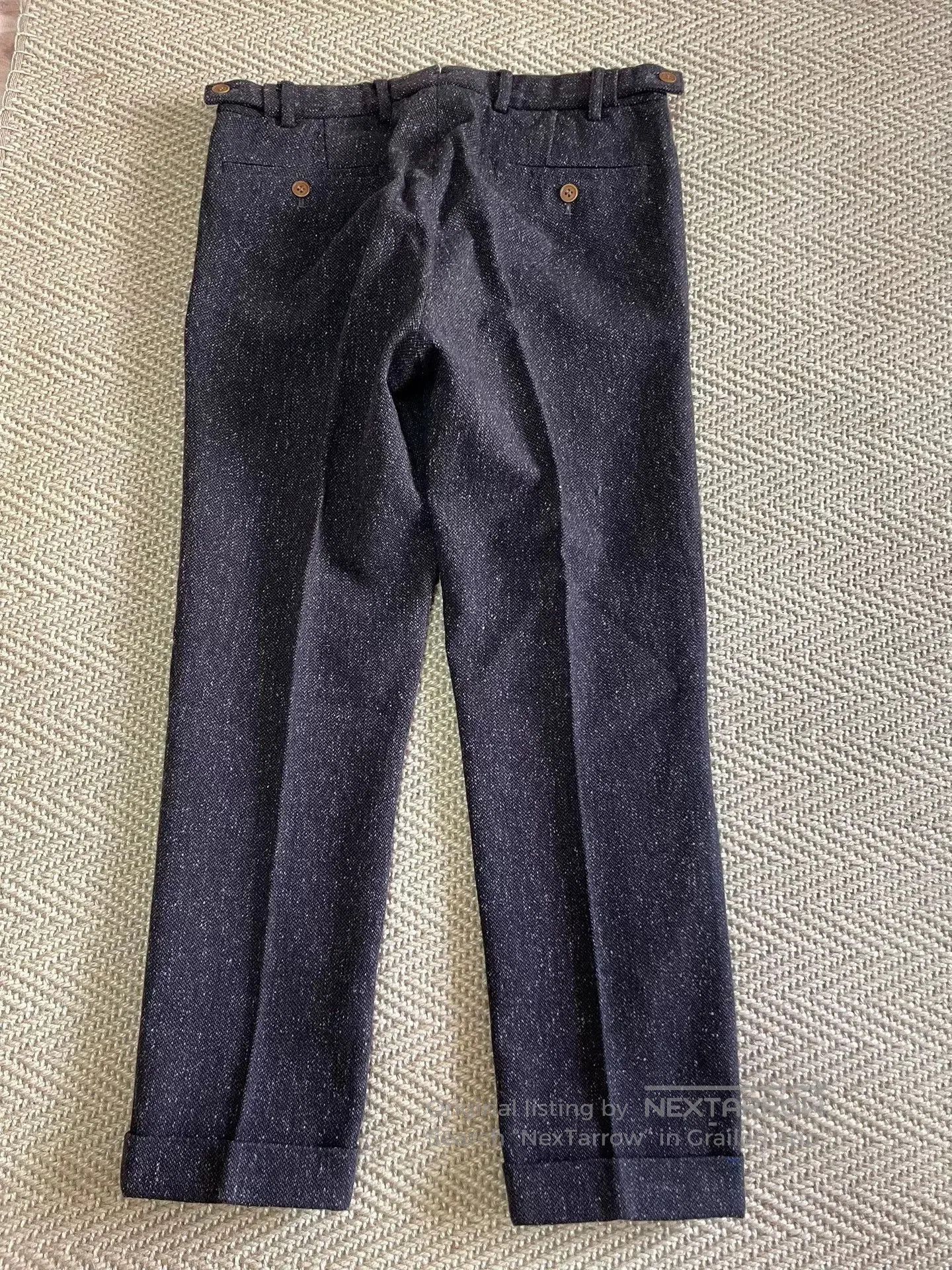 Visvim visvim cornell slacks in melange wool. Size US 39 - 1 Thumbnail