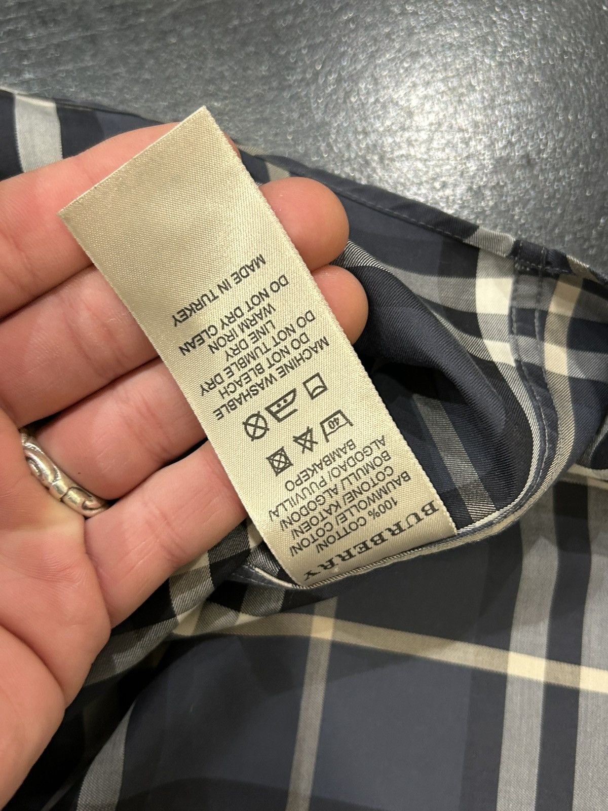 Burberry Burberry Plaid Button Down Shirt Size US S / EU 44-46 / 1 - 6 Thumbnail