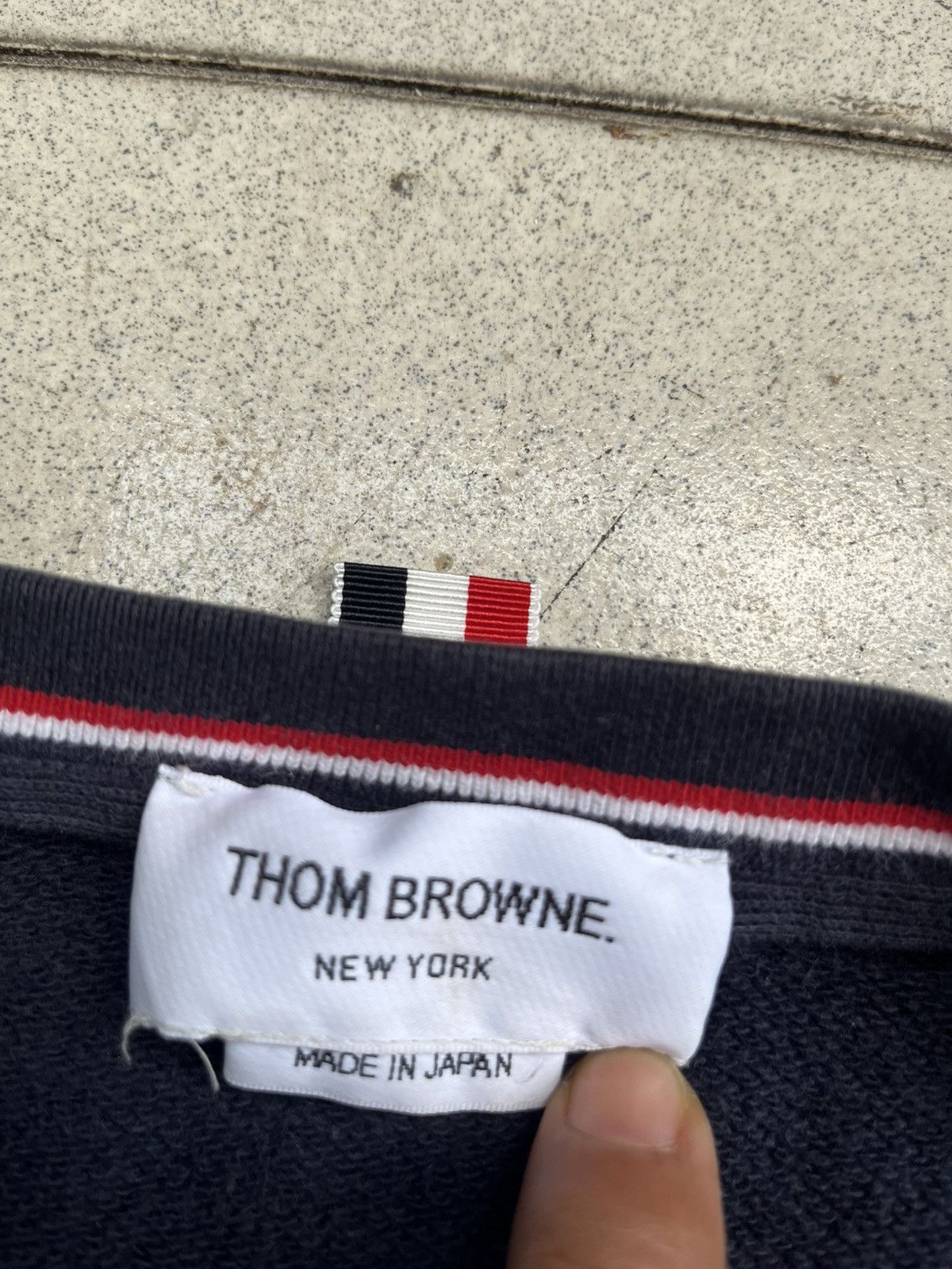 Other Thom Browne Crewneck 4-bars Size US M / EU 48-50 / 2 - 6 Thumbnail