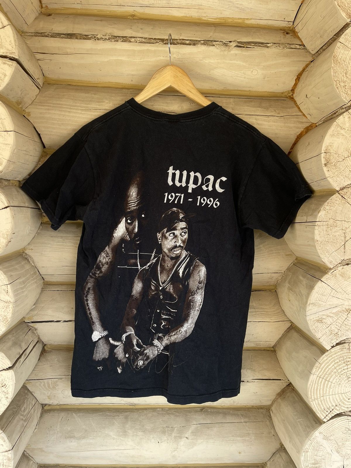 Rap Tees × Vintage Y2K Vintage Tupac 2pac R.I.P Memory t-shirt tee Size US M / EU 48-50 / 2 - 11 Thumbnail