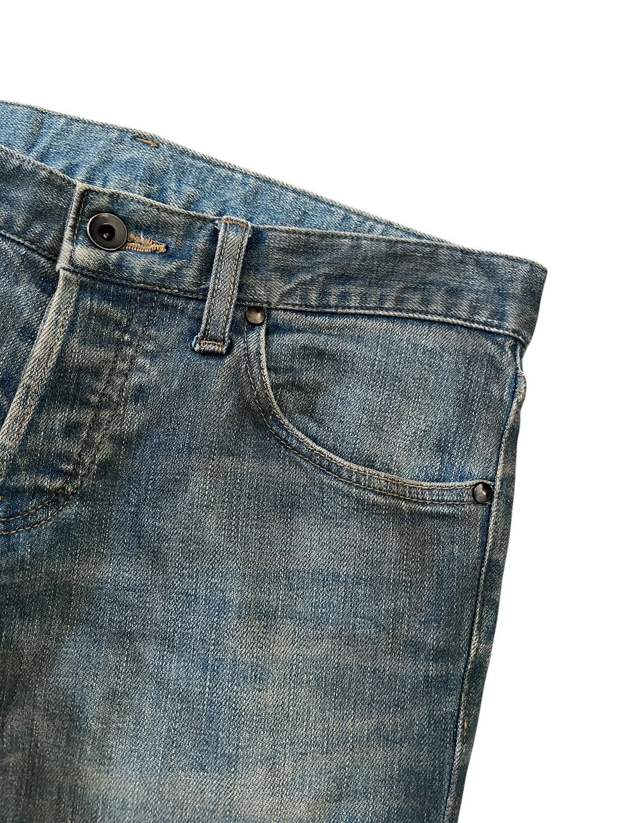 Shellac Shellac ‘Dust” Dirty Finished Slim Jeans Light Flare Size US 31 - 6 Thumbnail