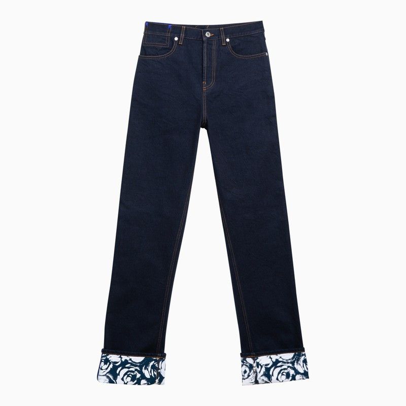 image of Burberry Indigo Blue Denim Jeans, Women's (Size 26)
