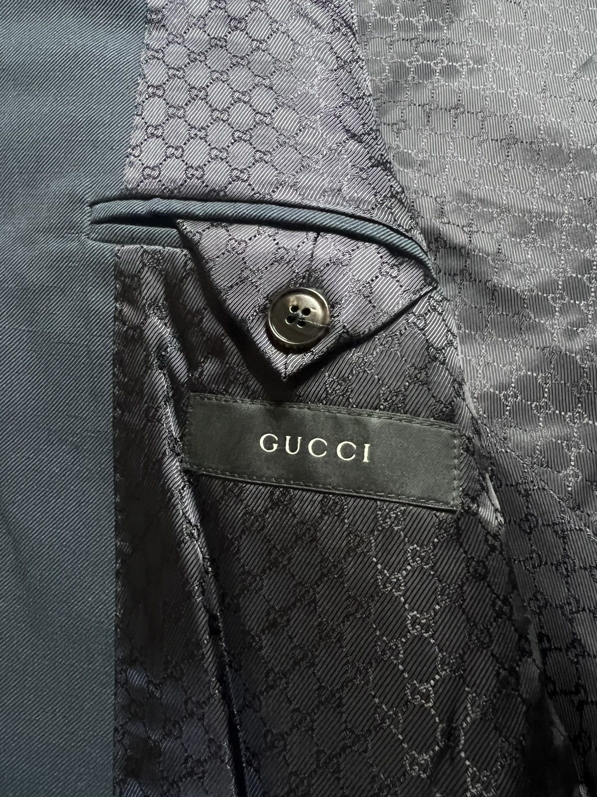 Gucci Gucci Blazer Luxury Monogram Size 52R Size 52R - 11 Thumbnail