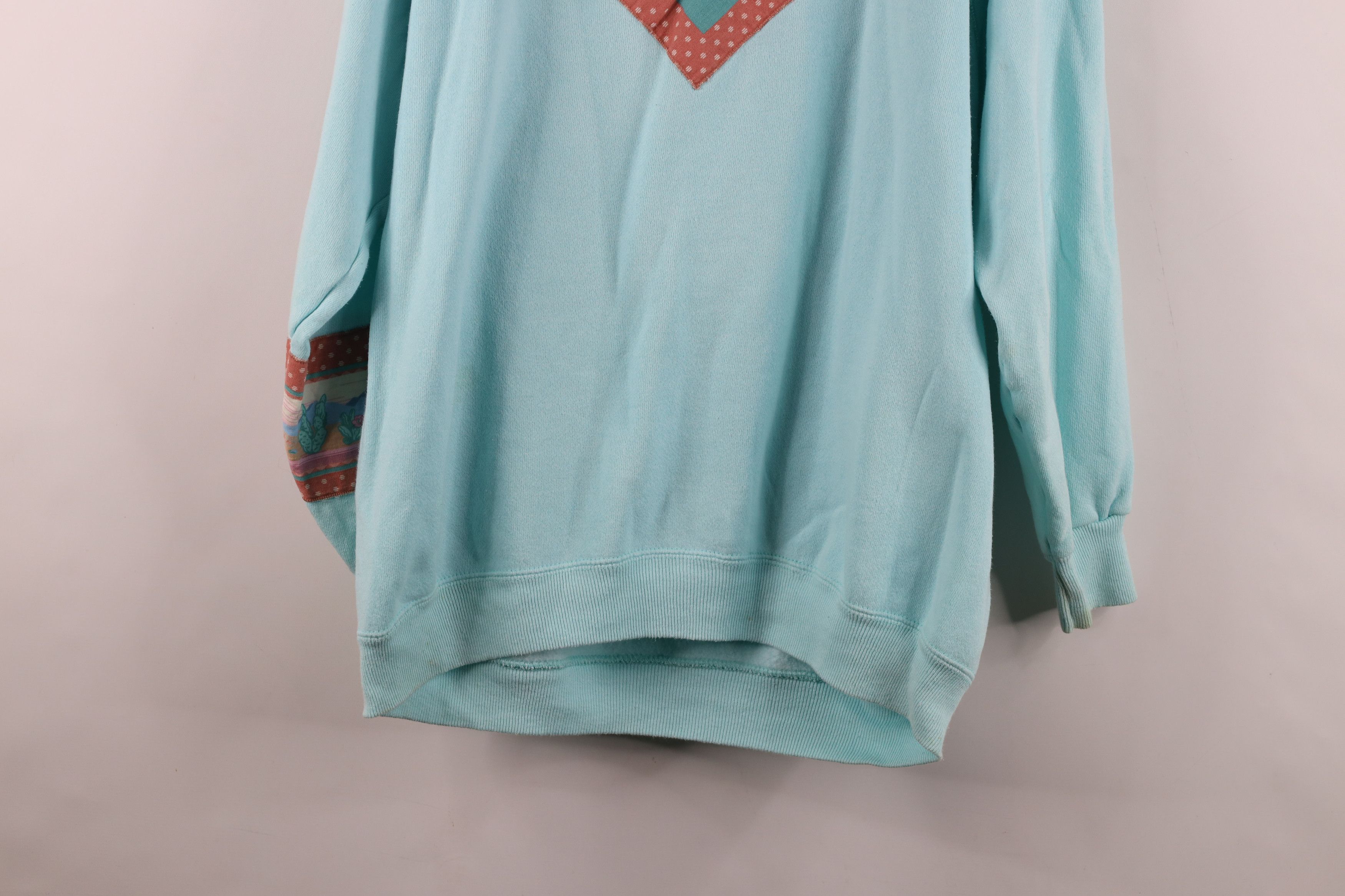 Vintage Vintage 80s 90s Streetwear Pottery Sweatshirt Blue USA Size XL / US 12-14 / IT 48-50 - 15 Thumbnail