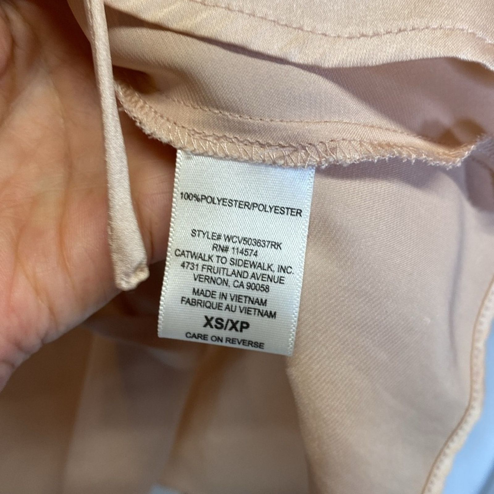 Other Silky soft, blush coke faux wrap top Size XS / US 0-2 / IT 36-38 - 6 Thumbnail