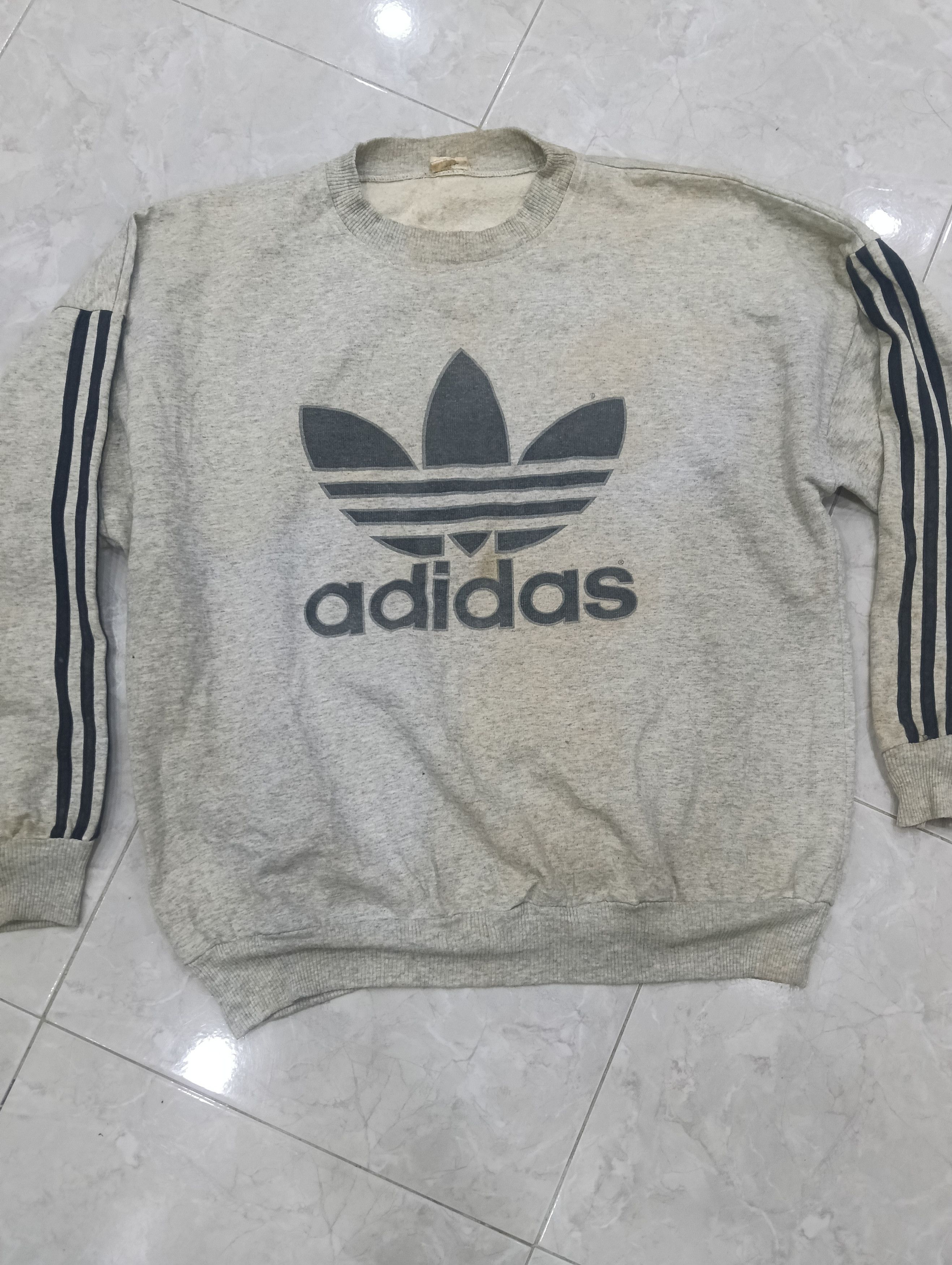Adidas Vintage Adidas Sweat Size US L / EU 52-54 / 3 - 2 Thumbnail