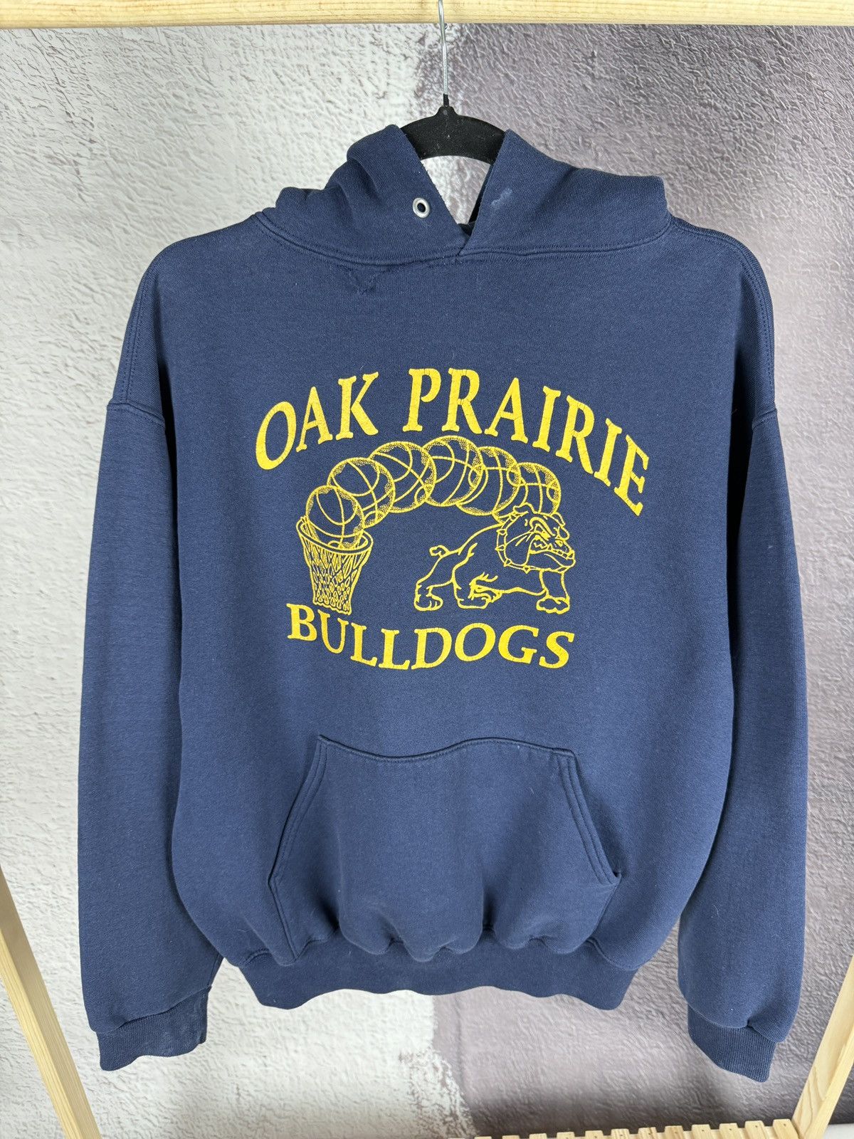 Jerzees × Vintage Jerzees vintage y2k Oak Prairie Bulldogs big logo hoodie Size US M / EU 48-50 / 2 - 2 Thumbnail