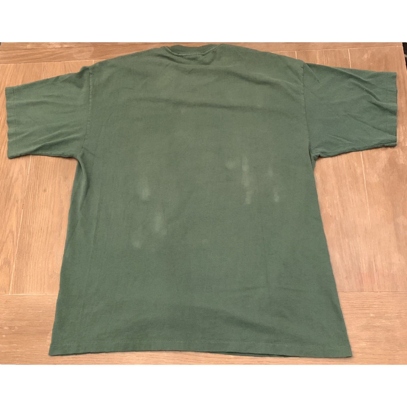 Rusty VINTAGE Rusty T-Shirt Hollywood Beach Florida Solid Crew Neck Short Sleeve USA Size XL Green Men Size US XL / EU 56 / 4 - 7 Thumbnail
