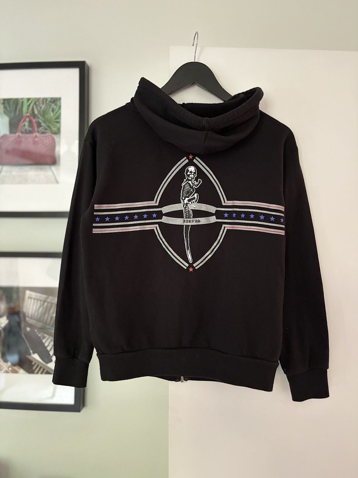 image of Chrome Hearts Super Foti Hoodie in Black, Men's (Size XS)