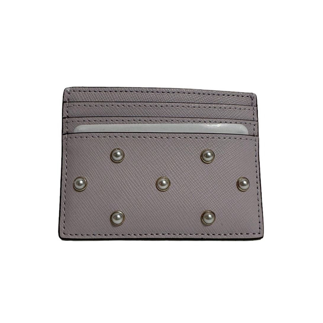 Kate Spade Kate Spade Studded Faux Pearls Small Slim Card Holder Size ONE SIZE - 1 Thumbnail