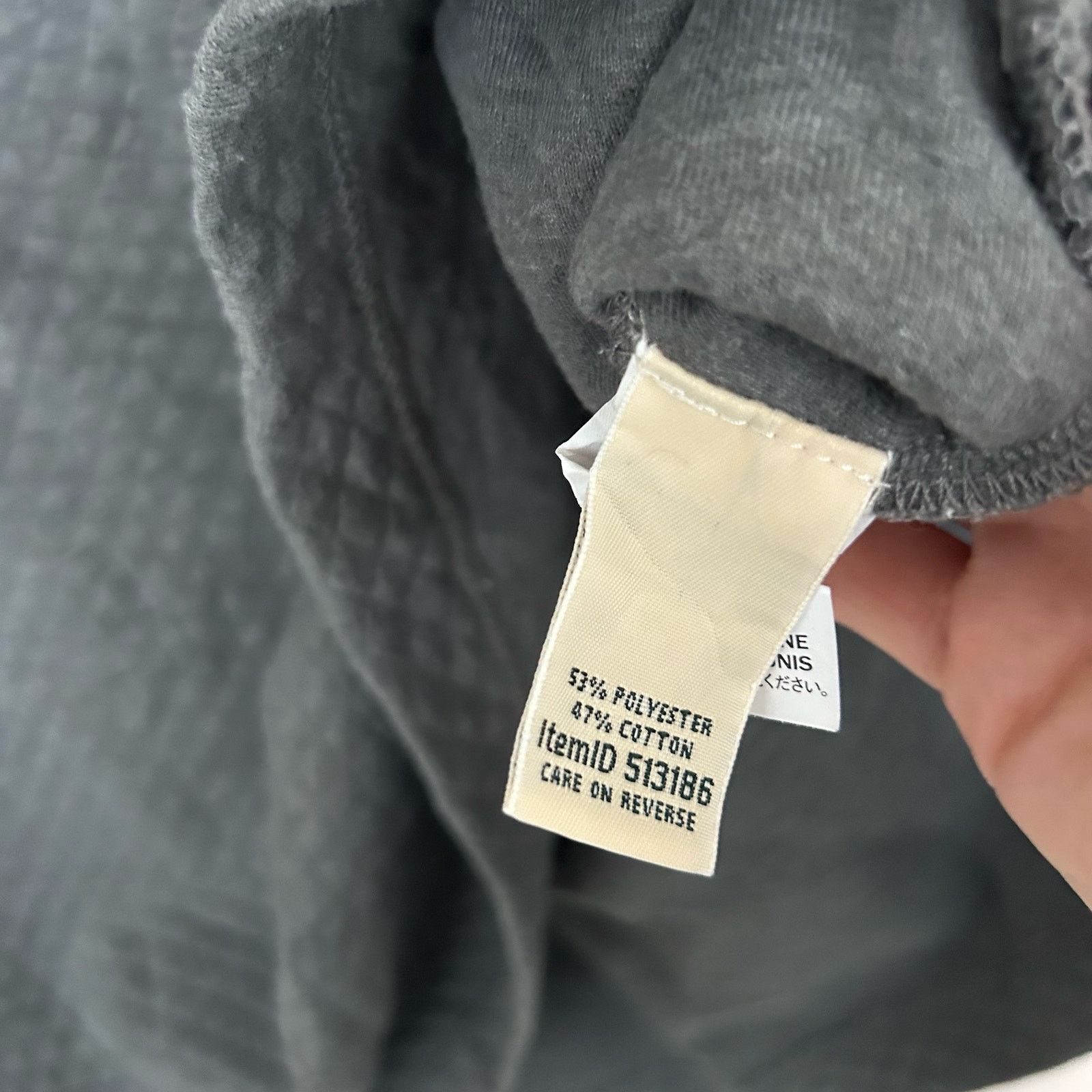 L.L. Bean LL Bean Gray Softlight Quilted Funnel Neck Sweater Sz XL Size XL / US 12-14 / IT 48-50 - 3 Thumbnail