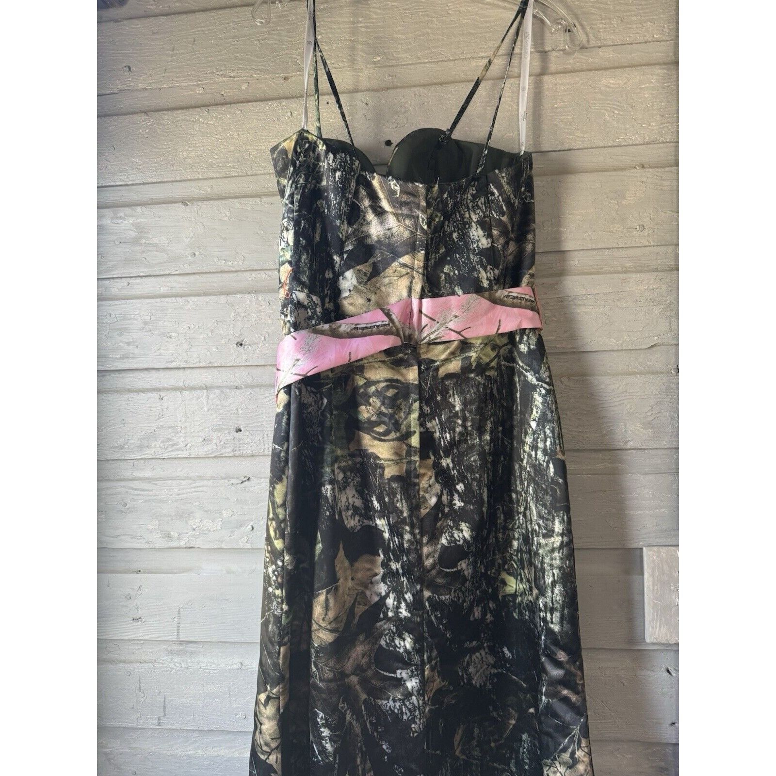 Other Christina Wu Camouflage Long Dress Size 14 Size XL / US 12-14 / IT 48-50 - 5 Thumbnail