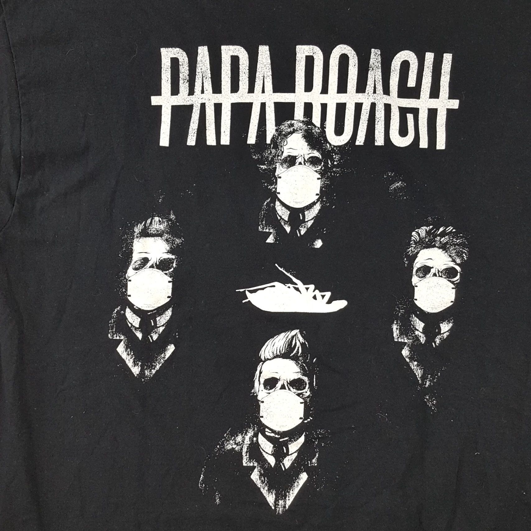 SOMET VINTAGE Papa Roach I Need Some Space Tour T-Shirt Men's XL Black Retro Rock 90s Y2K Size US XL / EU 56 / 4 - 2 Thumbnail