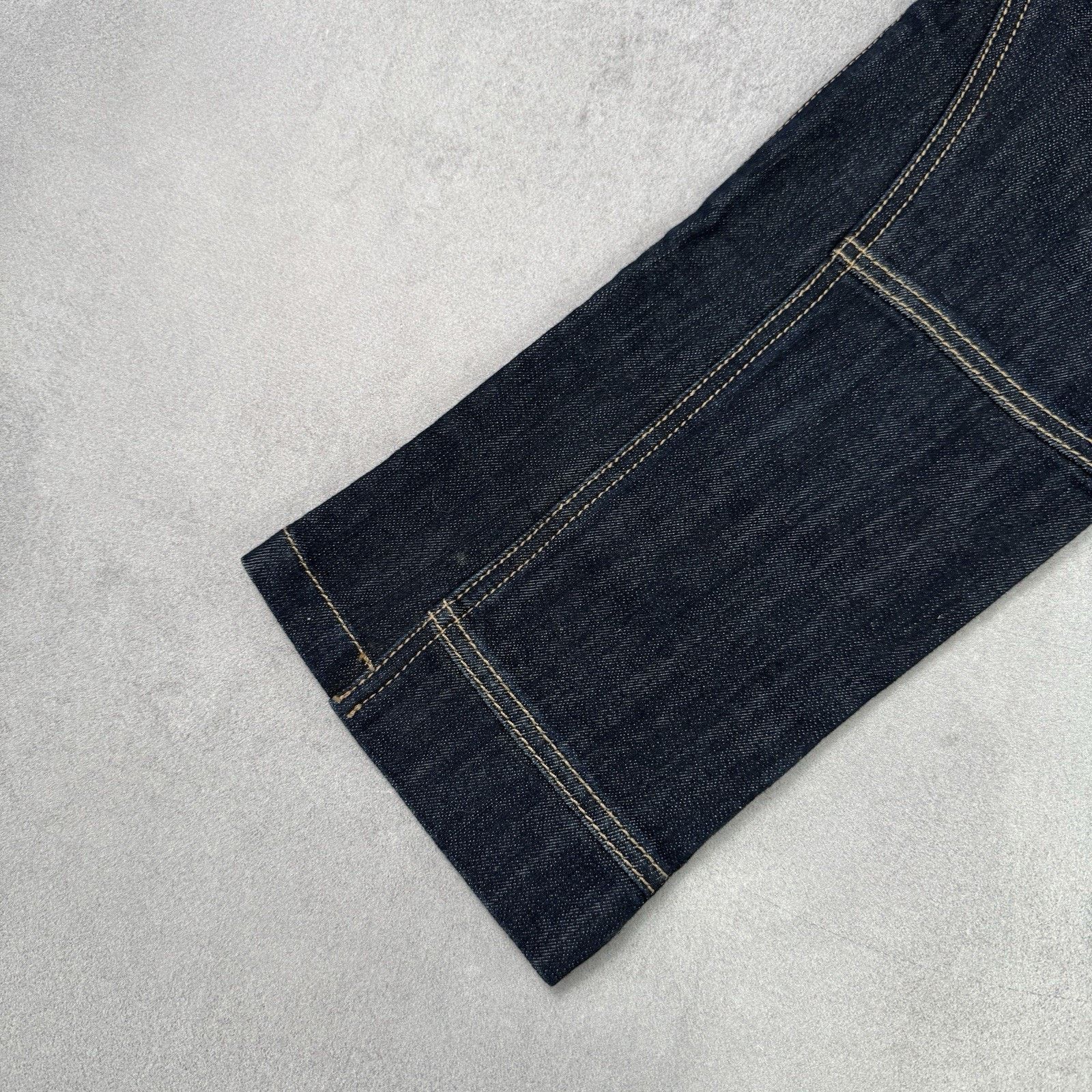 Gucci Vintage Gucci Breeches Denim Pants Blue Avant Garde Cropped Size 27" / US 4 / IT 40 - 21 Thumbnail