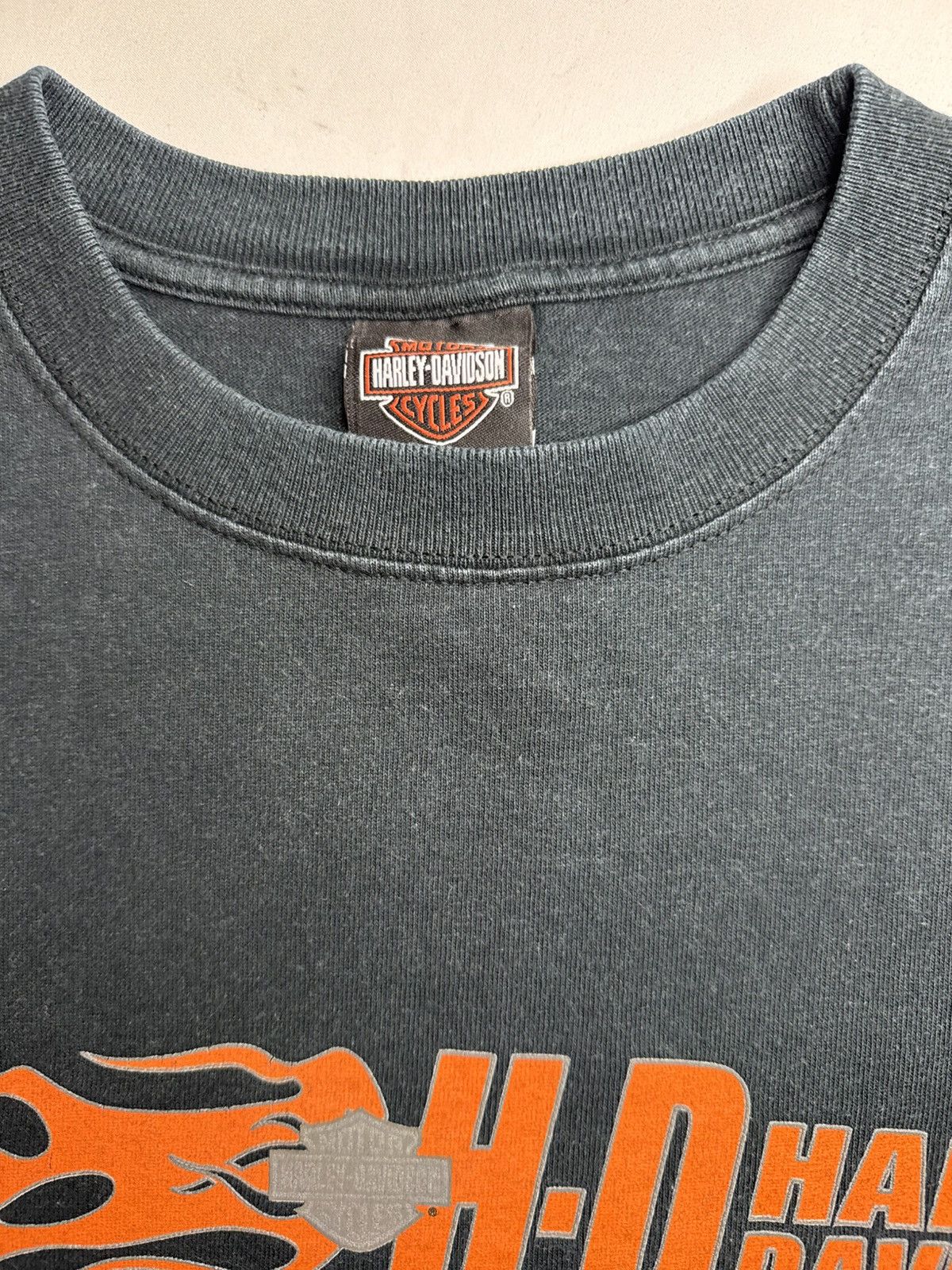 Harley Davidson Vintage Harley Davidson HD 2001 OBX Marlin Graphic Tee Size US XL / EU 56 / 4 - 5 Thumbnail
