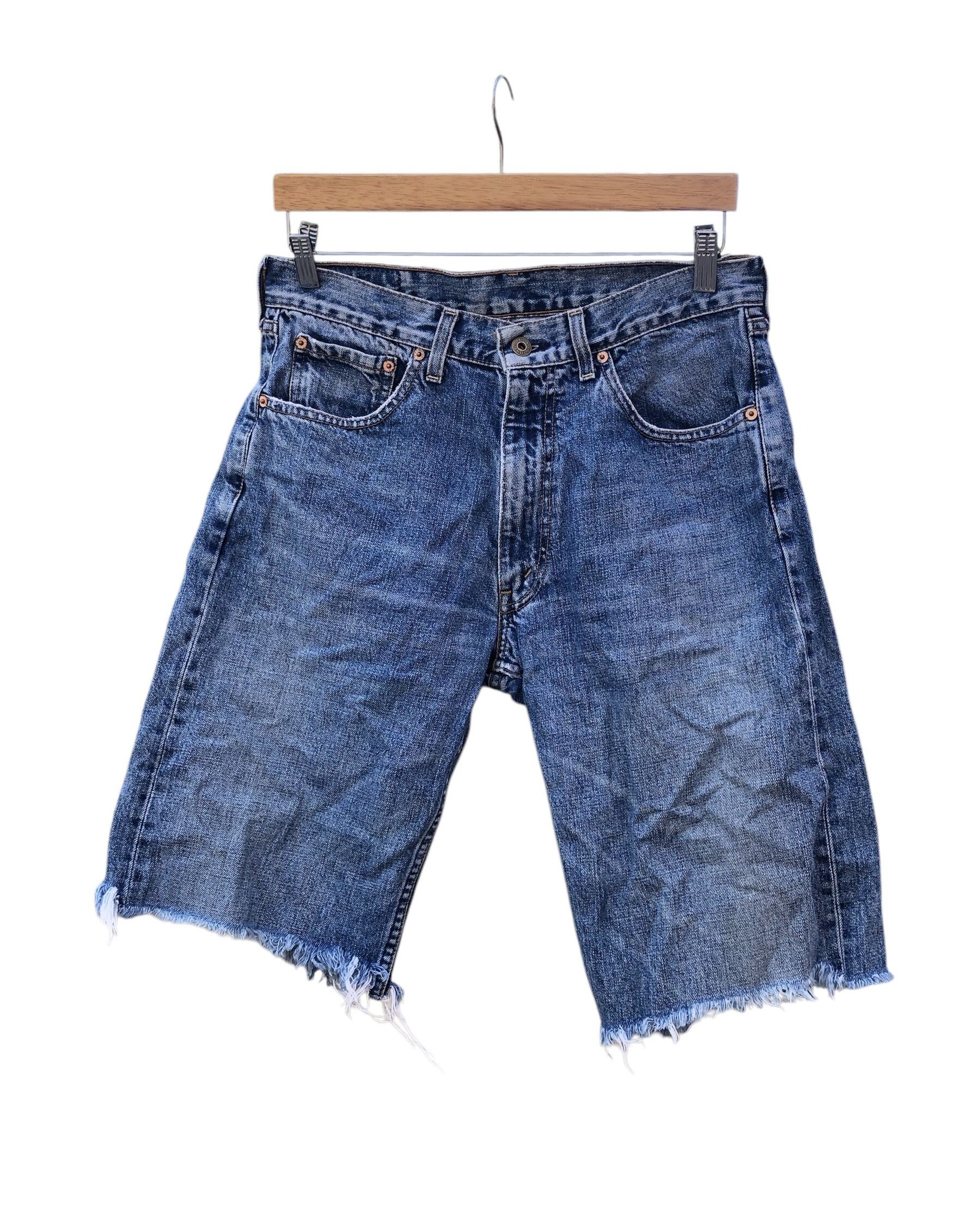 Levi's × Levi's Vintage Clothing Vintage Distressed Levis 503 Selvedge Cut Off Men Denim Size US 32 / EU 48 - 1 Thumbnail