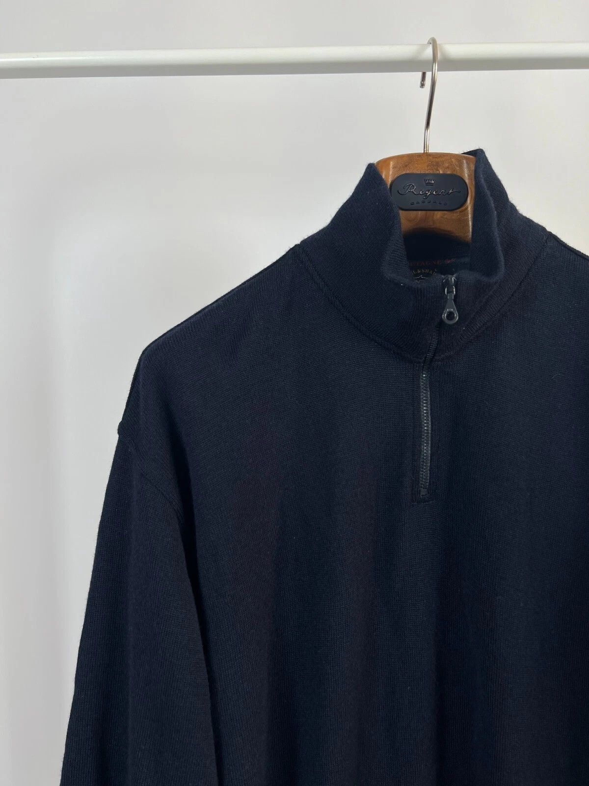 Paul & Shark Paul & Shark Yachting Bretagne Light Wool Pullover 1/4 Zip Size US L / EU 52-54 / 3 - 5 Thumbnail