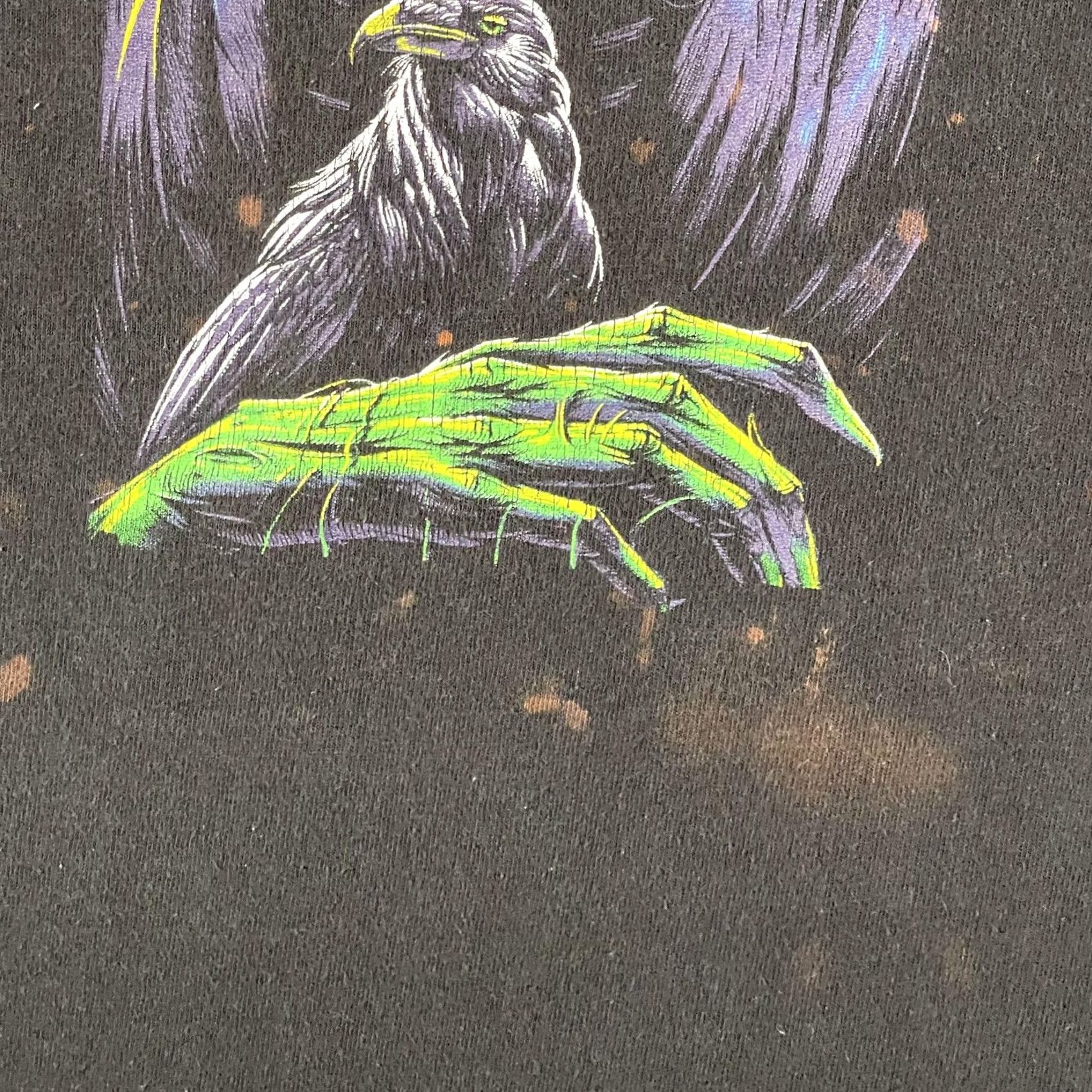 Vintage VINTAGE Metallica Shirt Mens M Black Grim Reaper Raven Skull Graphic Tee Metal Size US M / EU 48-50 / 2 - 6 Thumbnail