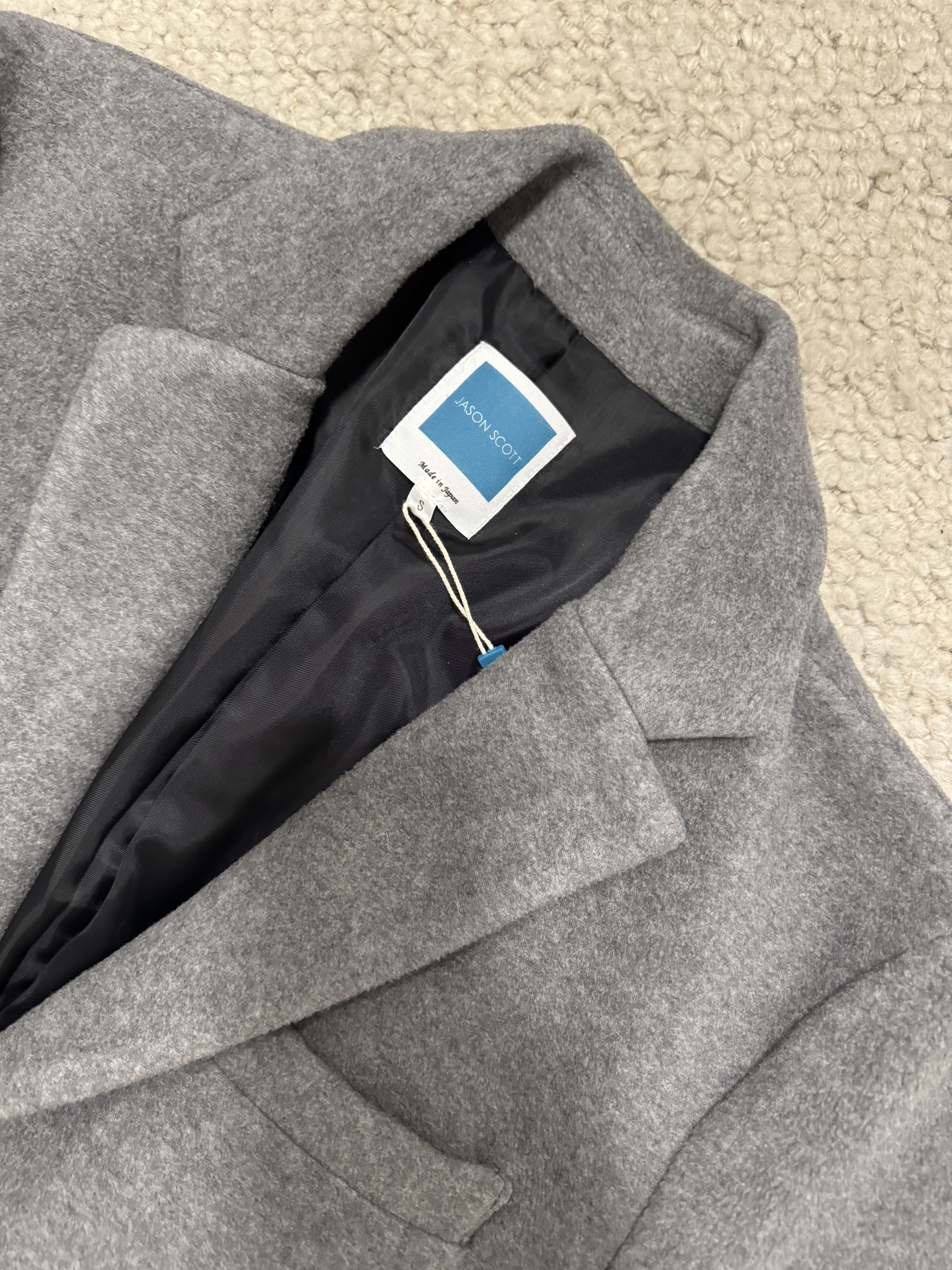 Other Jason Scott Japanese Fleece Single Breasted Coat Size US S / EU 44-46 / 1 - 2 Thumbnail