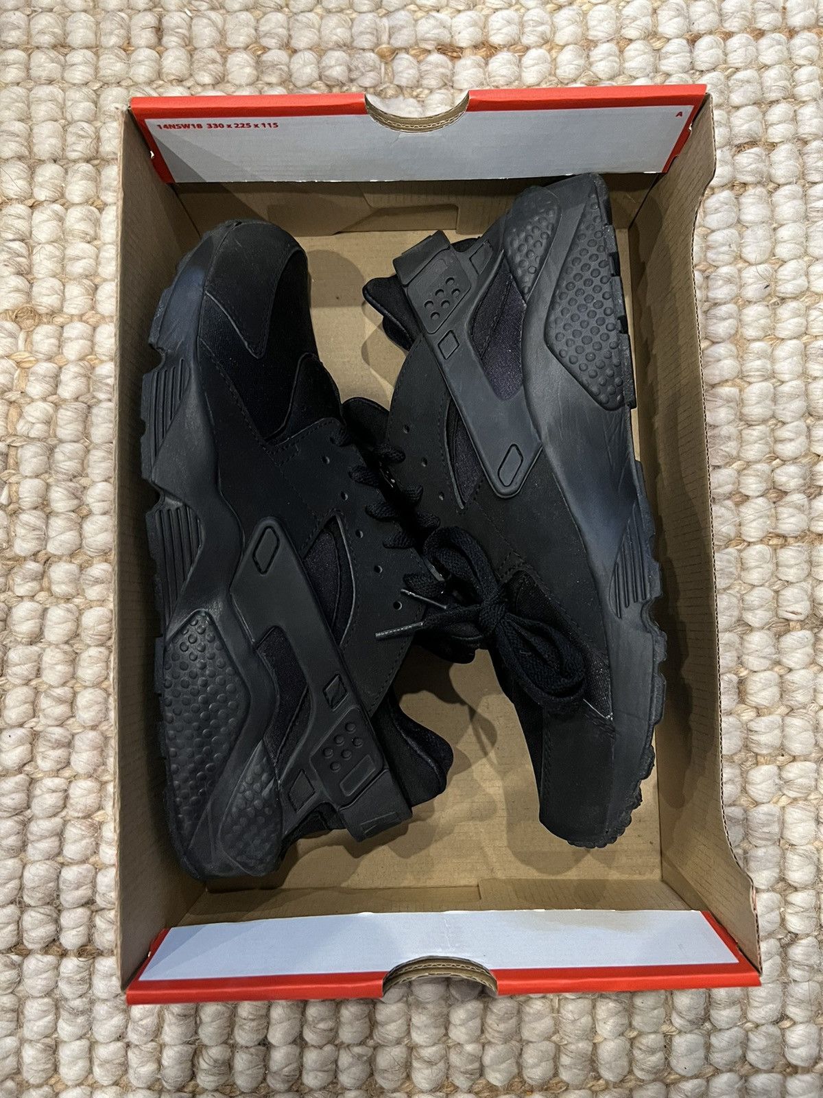 Nike Black Nike Hurache Size US 10.5 / EU 43-44 - 7 Thumbnail