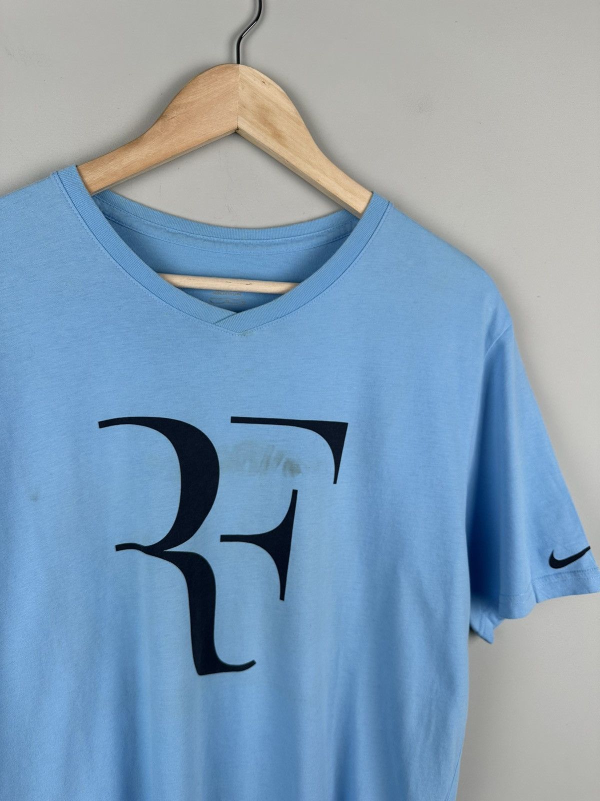 Nike Vintage Y2k Nike RF Roger Federer Box Logo Tee Size US L / EU 52-54 / 3 - 2 Thumbnail