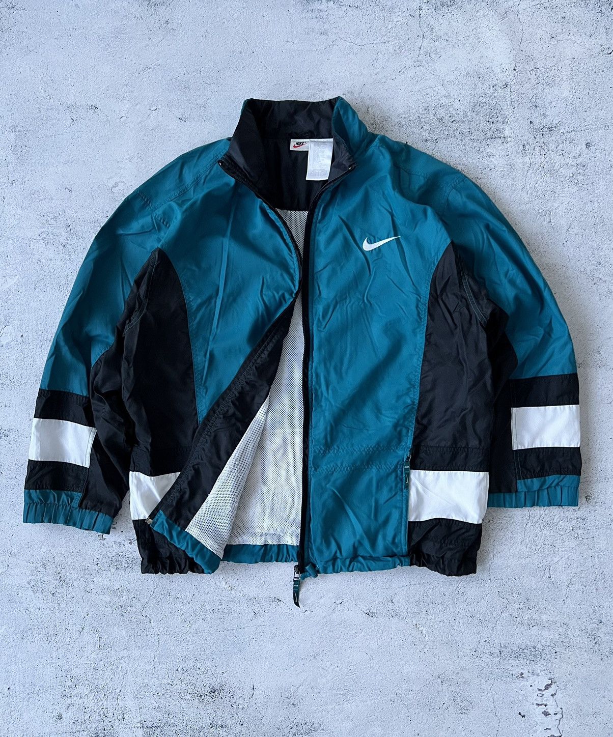 Vintage 🩸RARE🩸Nike Vintage 90s Big Logo Jacket Size US L / EU 52-54 / 3 - 1 Thumbnail