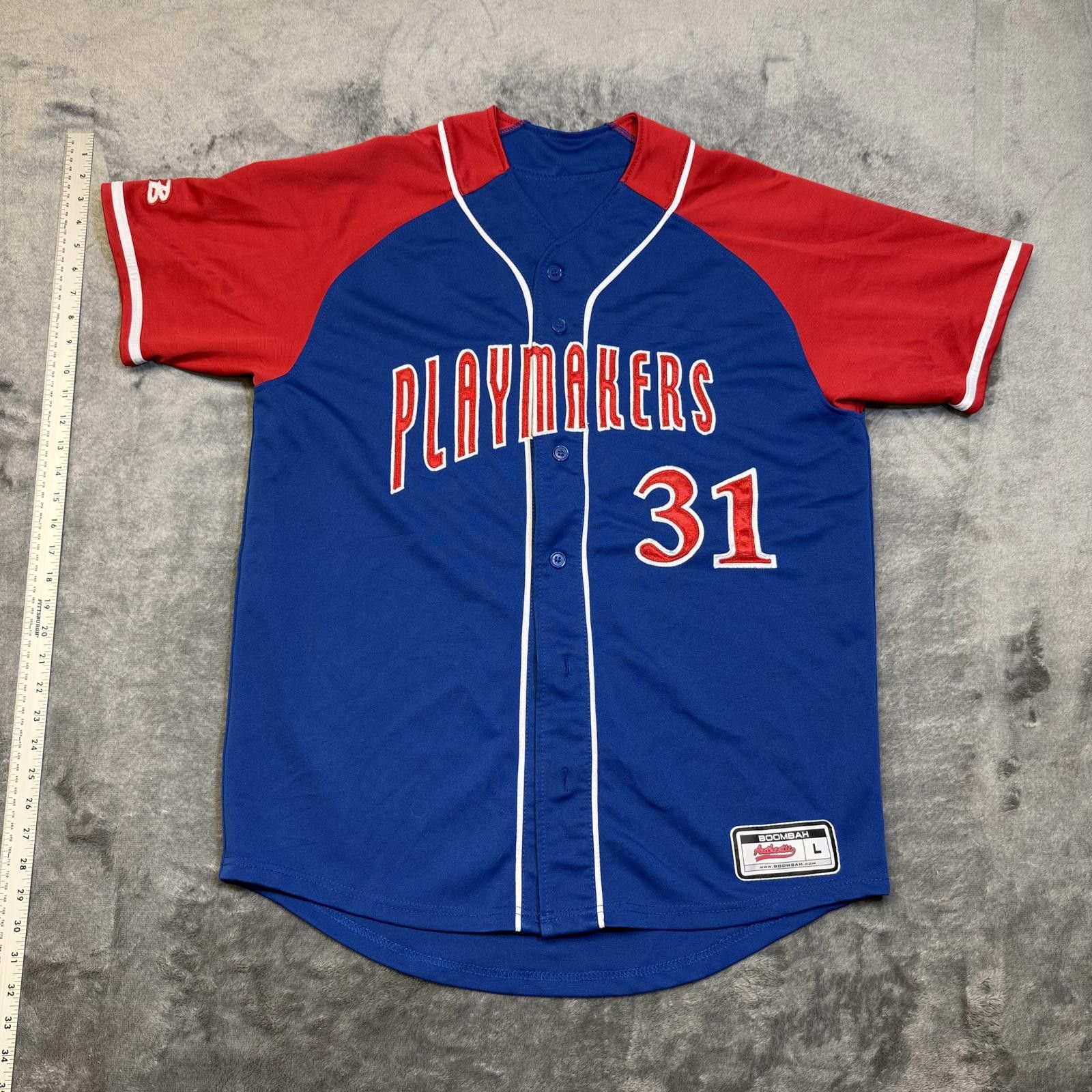 Other Vintage Playmakers #31 Baseball Jersey Size US L / EU 52-54 / 3 - 1 Thumbnail