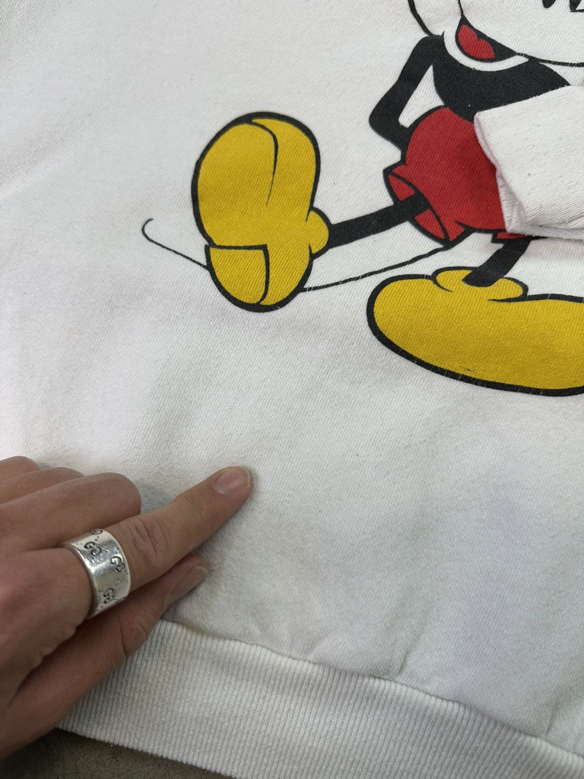 Mickey Mouse × Vintage vintage 80s disney mickey mouse crewneck medium white Size US M / EU 48-50 / 2 - 5 Thumbnail