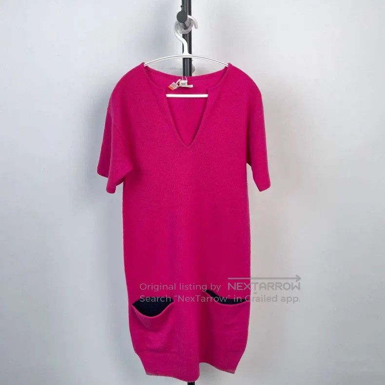 Hermes Hermes Cashmere Dress, Magenta, Purple Size XS / US 0-2 / IT 36-38 - 1 Thumbnail