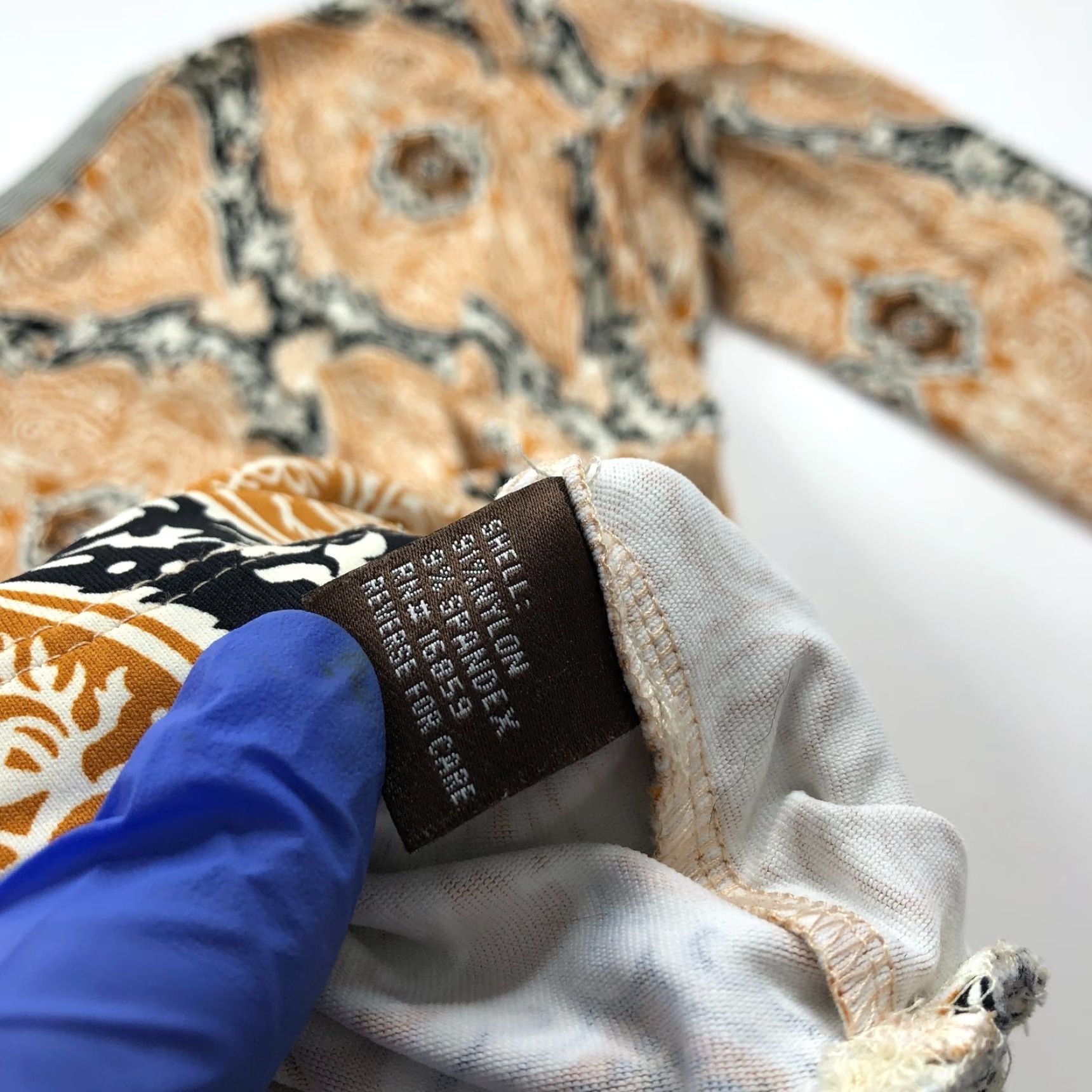 J.McLaughlin J. McLaughlin Blouse Pullover Tunic Button Top Catalina All Over Print MINT Brown Geometric Long Sleeve Women XS S Regular Vintage No Size S / US 4 / IT 40 - 7 Thumbnail