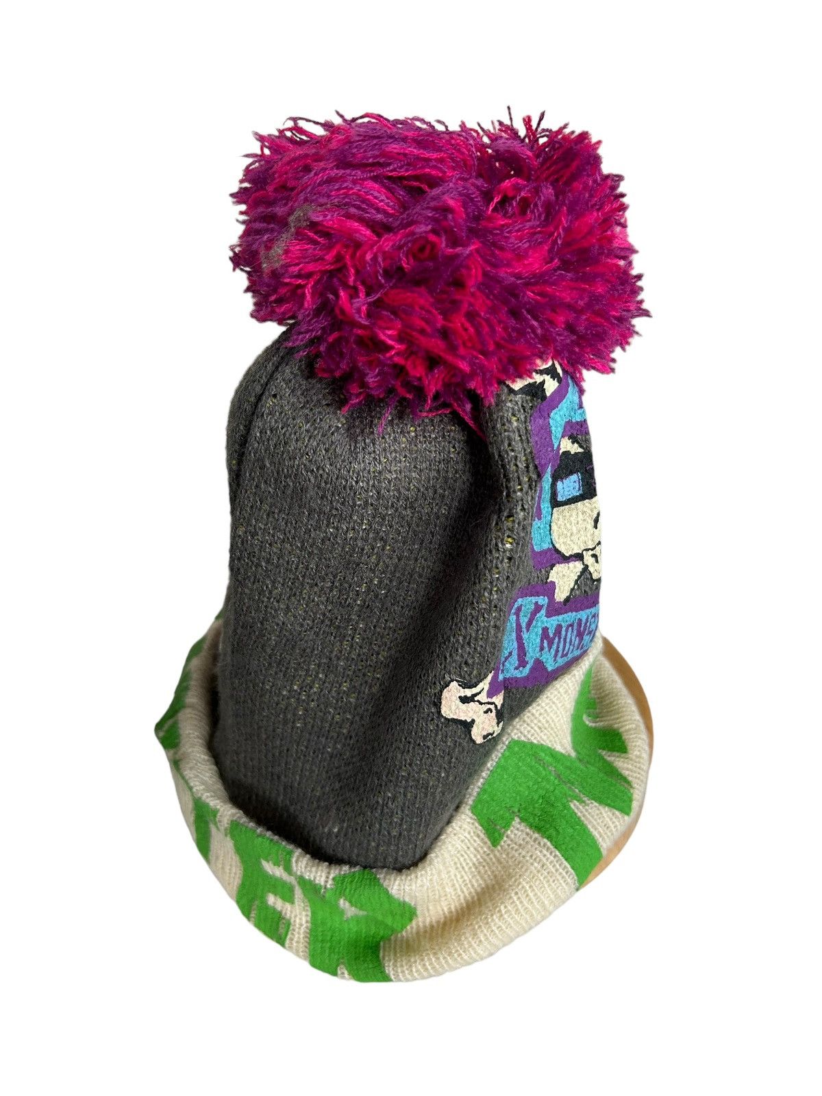 14th Addiction × Japanese Brand × Le Grande Bleu (L.G.B.) Joy Monster Jams Beanie Hats Size ONE SIZE - 4 Thumbnail
