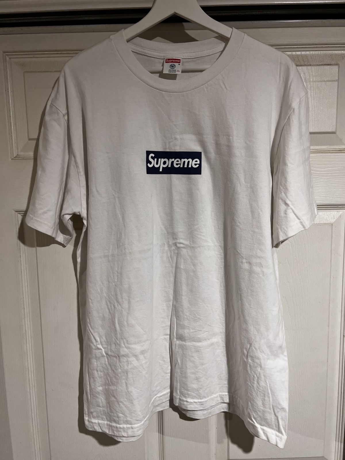 Supreme Supreme Yankees Box Logo Tee | Grailed