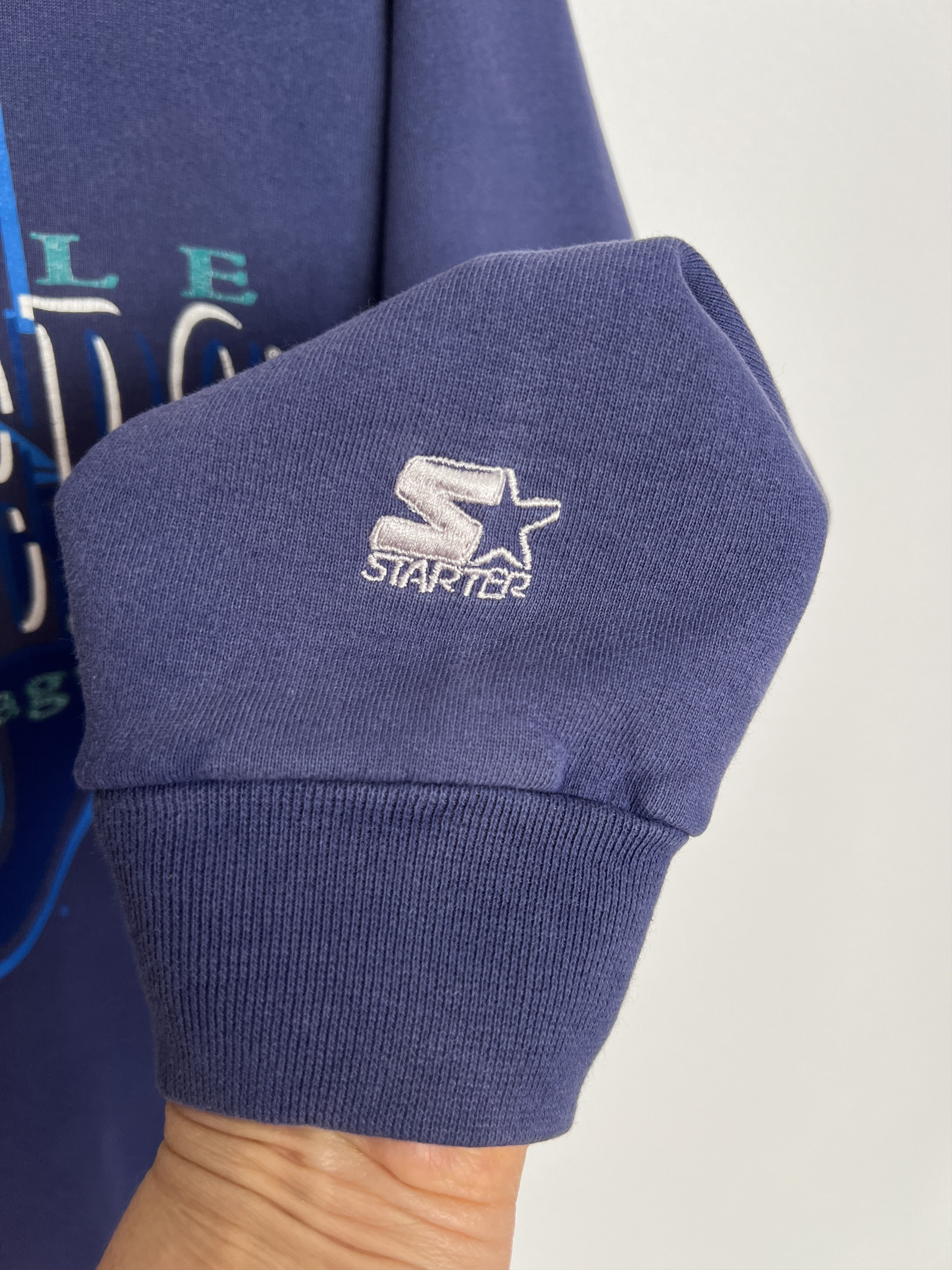 Starter Vintage 90's Seattle Mariners Crewneck Sweatshirt MLB Size US M / EU 48-50 / 2 - 5 Thumbnail