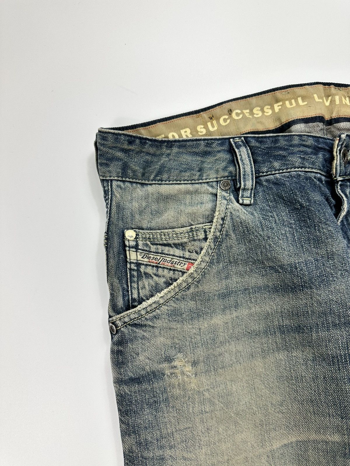 Diesel Diesel&CO Jeans Dry Faded Denim Vintage Size US 34 / EU 50 - 8 Thumbnail